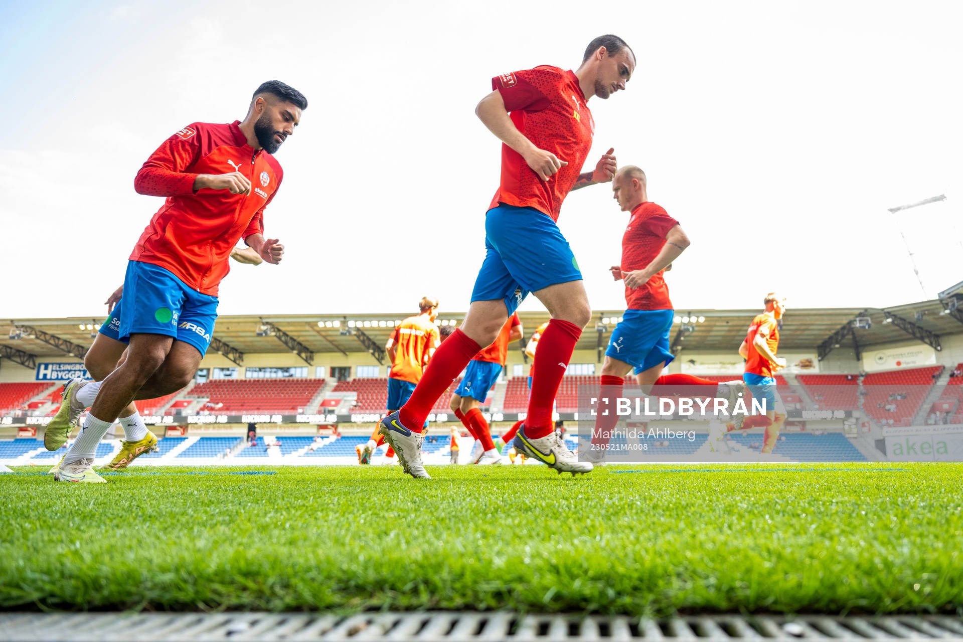 Helsingborgs Amin Al-Hamawi och Adam Hellborg