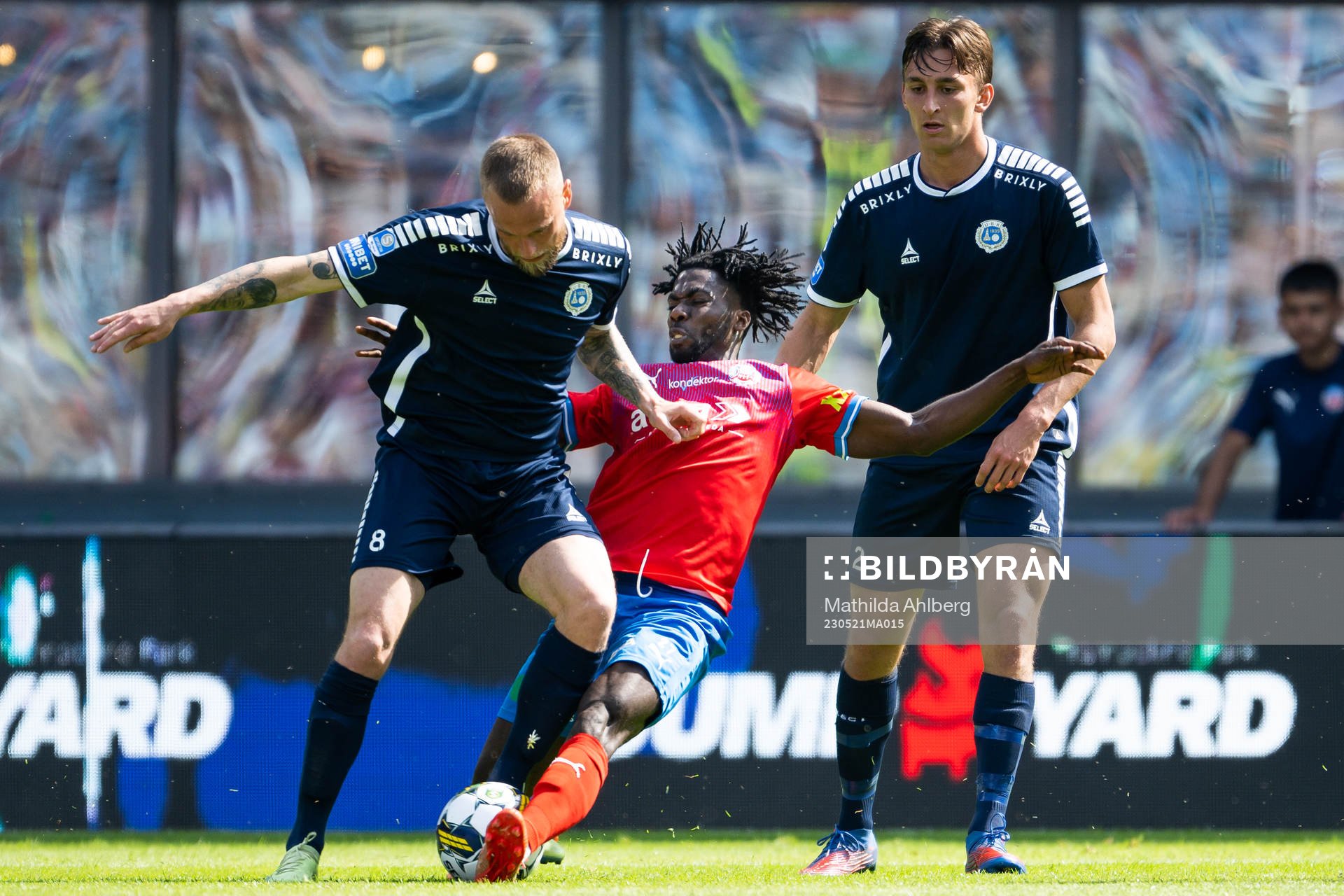 Utsiktens Alexander Faltsetas och Helsingborgs Benjamin