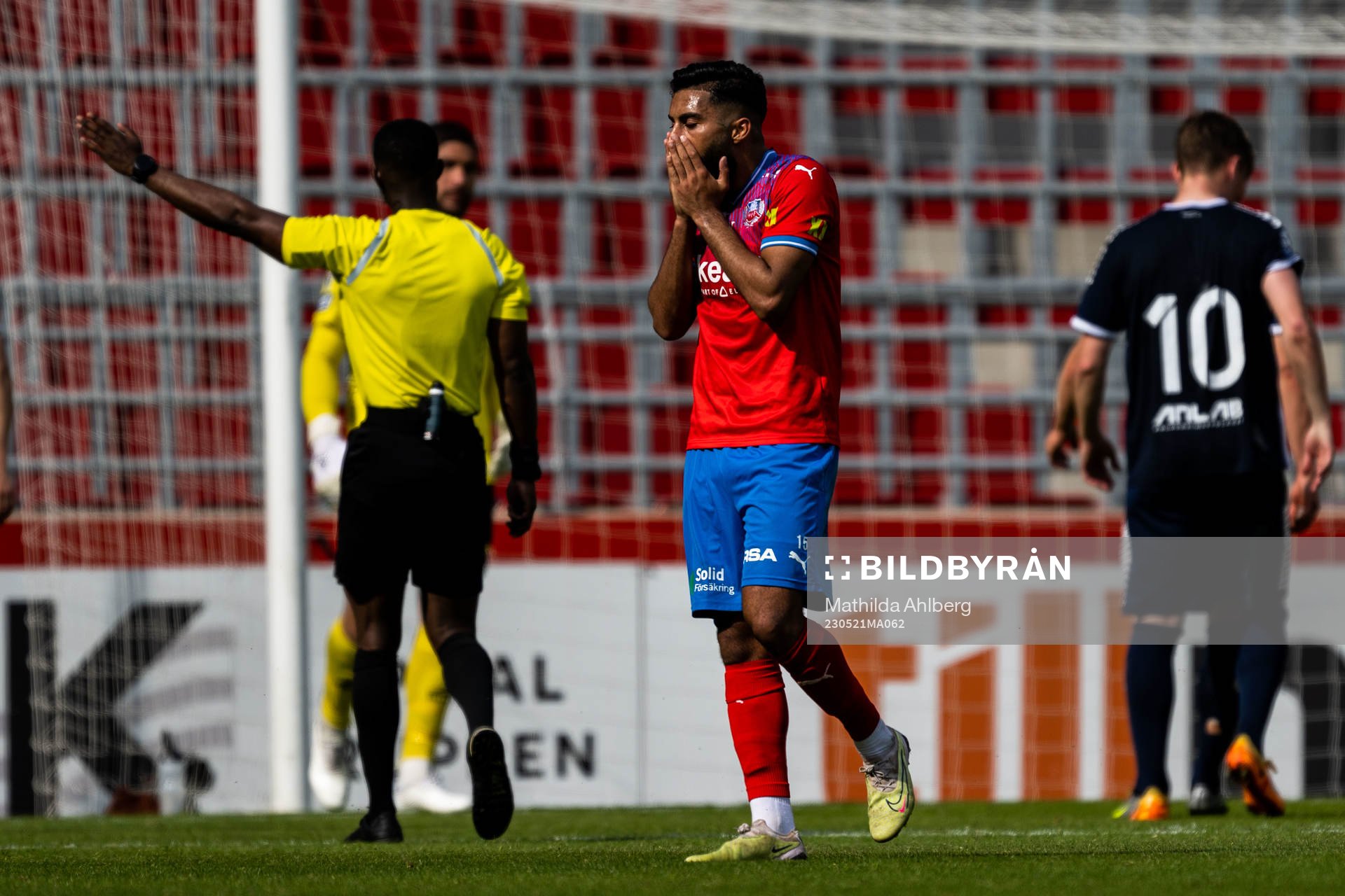 Helsingborgs Amin Al-Hamawi deppar