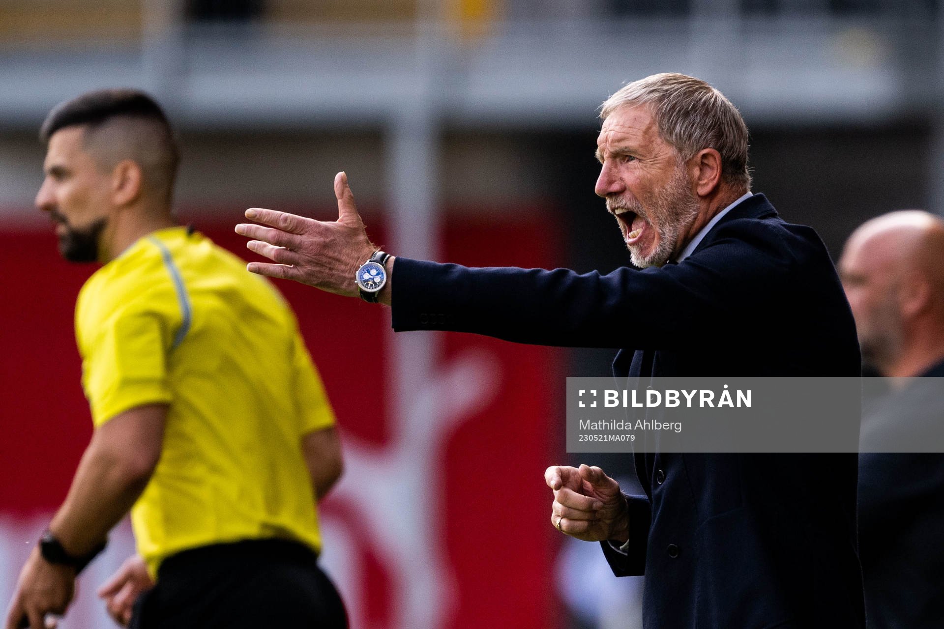 Helsingborgs tränare Stuart Baxter