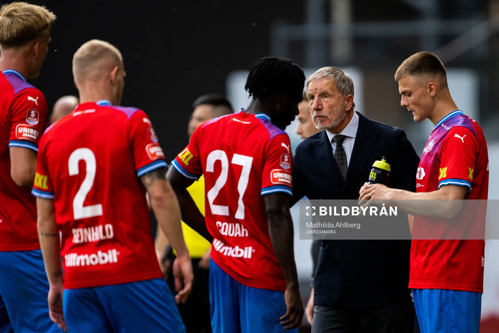 Helsingborgs tränare Stuart Baxter