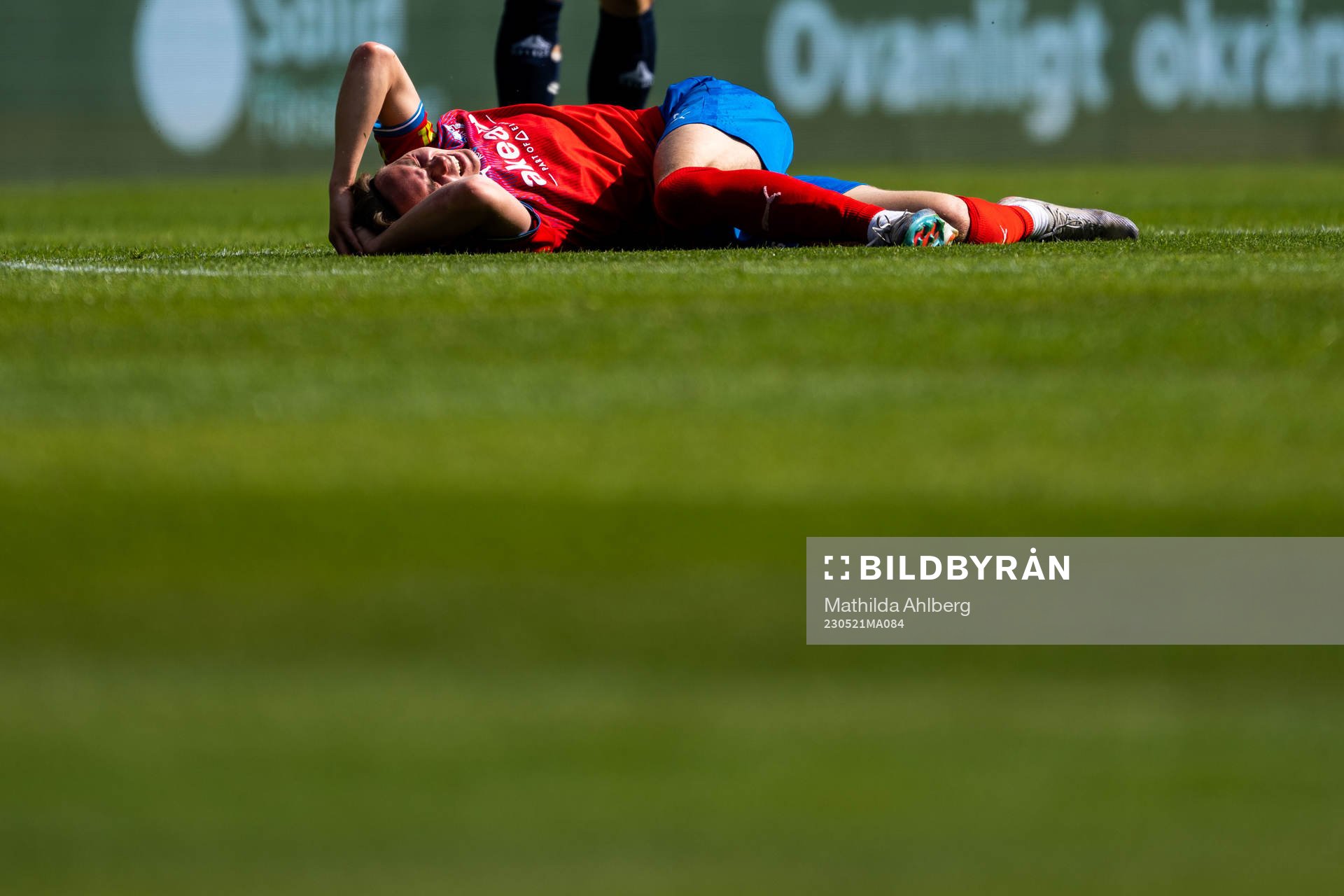 Helsingborgs Simon Bengtsson har ont