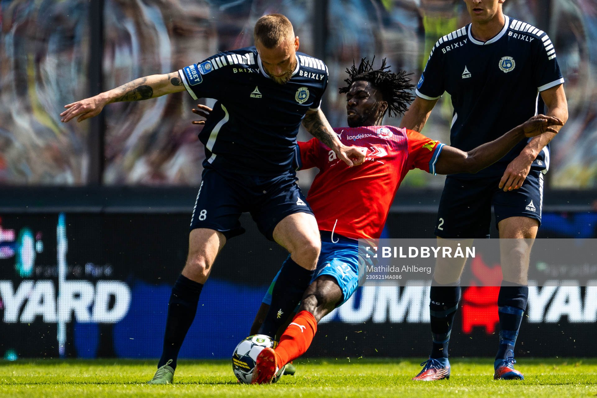 Utsiktens Alexander Faltsetas och Helsingborgs Benjamin