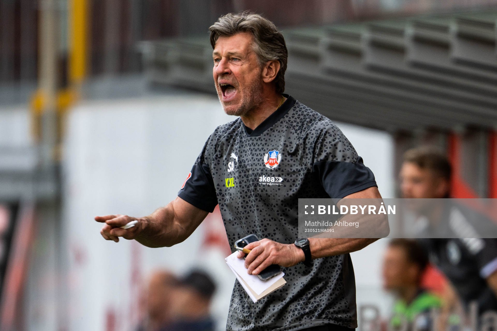 Helsingborgs assisterande tränare Sven Andersson