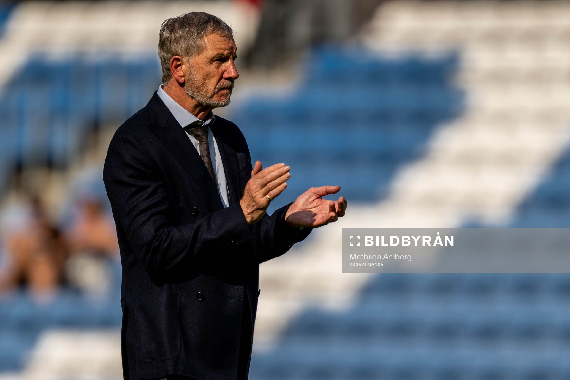 Helsingborgs tränare Stuart Baxter deppar