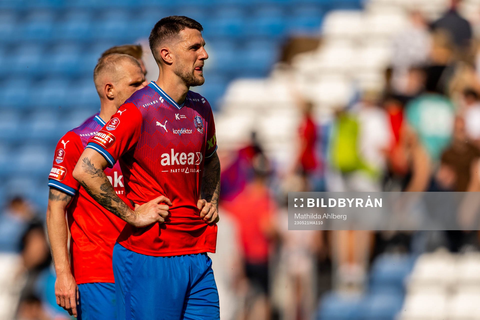 Helsingborgs Oliver Stojanovic Fredin deppar