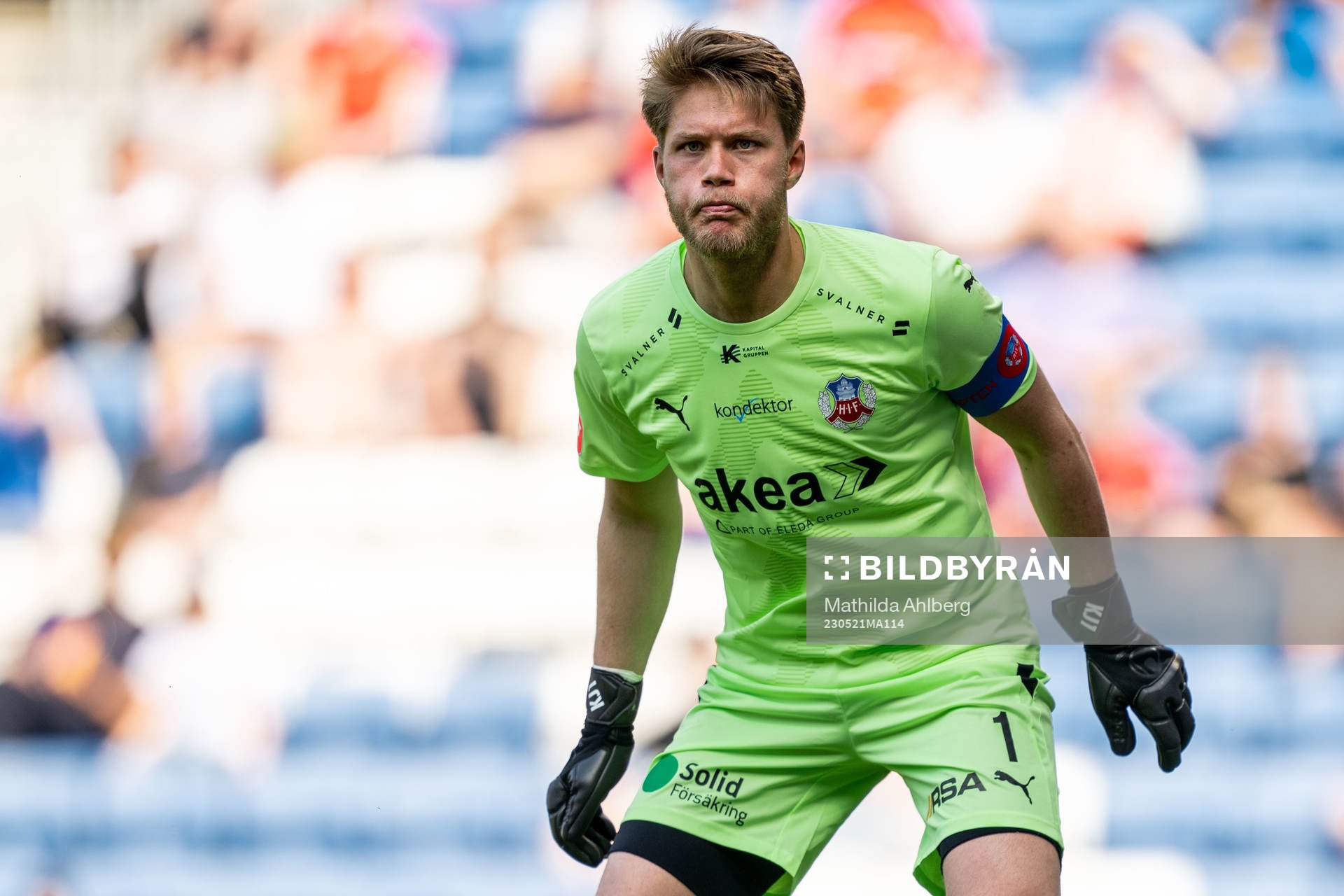 Helsingborgs målvakt Kalle Joelsson