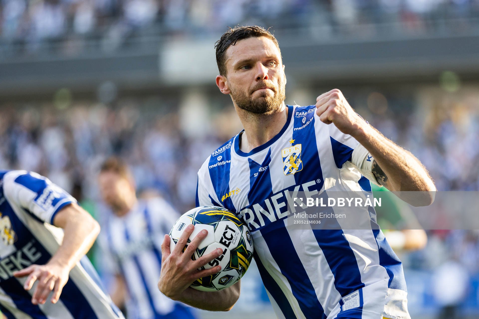 IFK Göteborgs Marcus Berg jublar