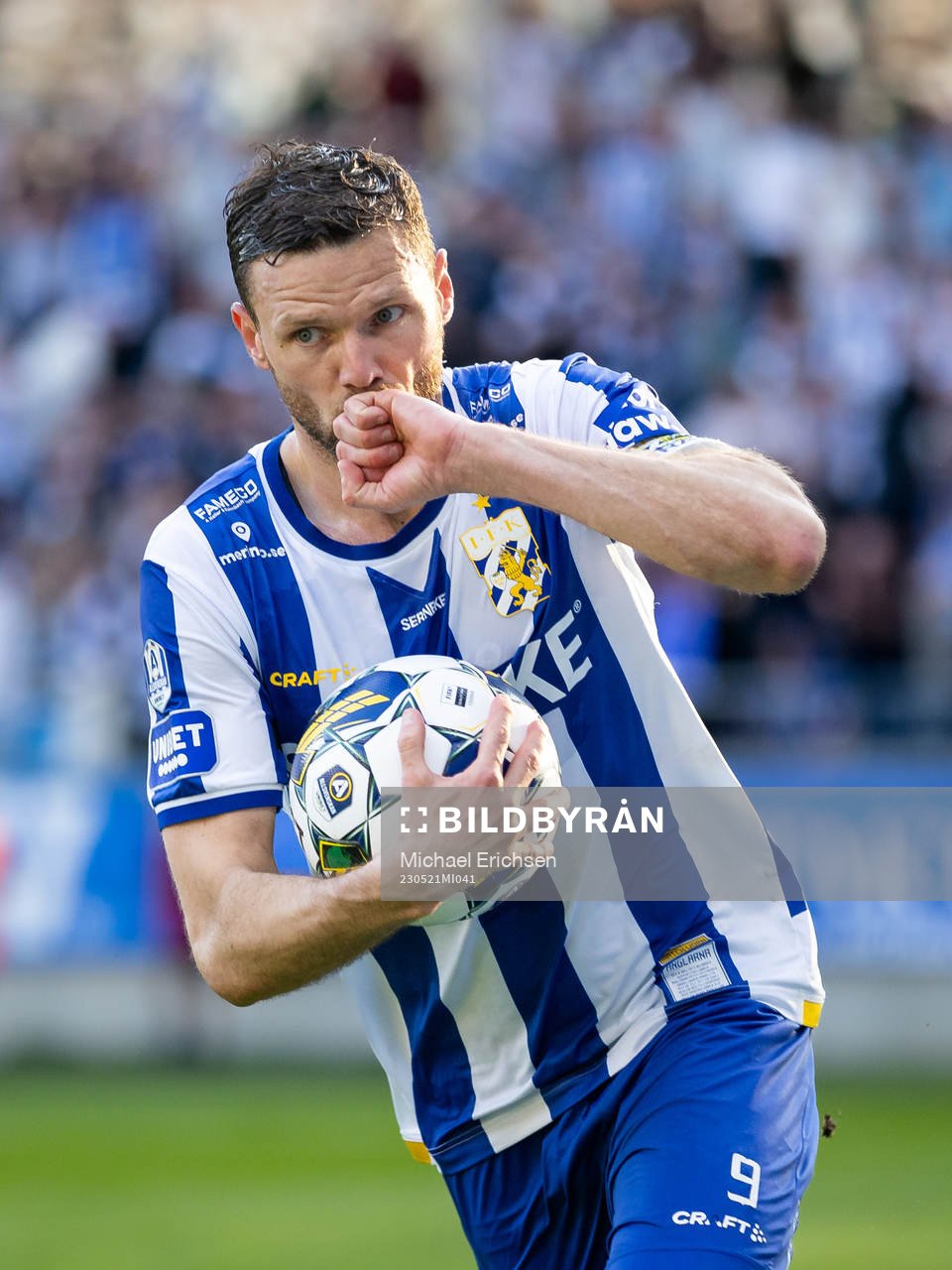 IFK Göteborgs Marcus Berg jublar
