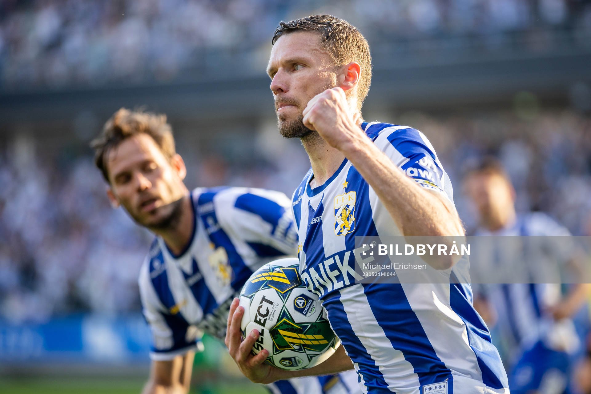 IFK Göteborgs Marcus Berg jublar