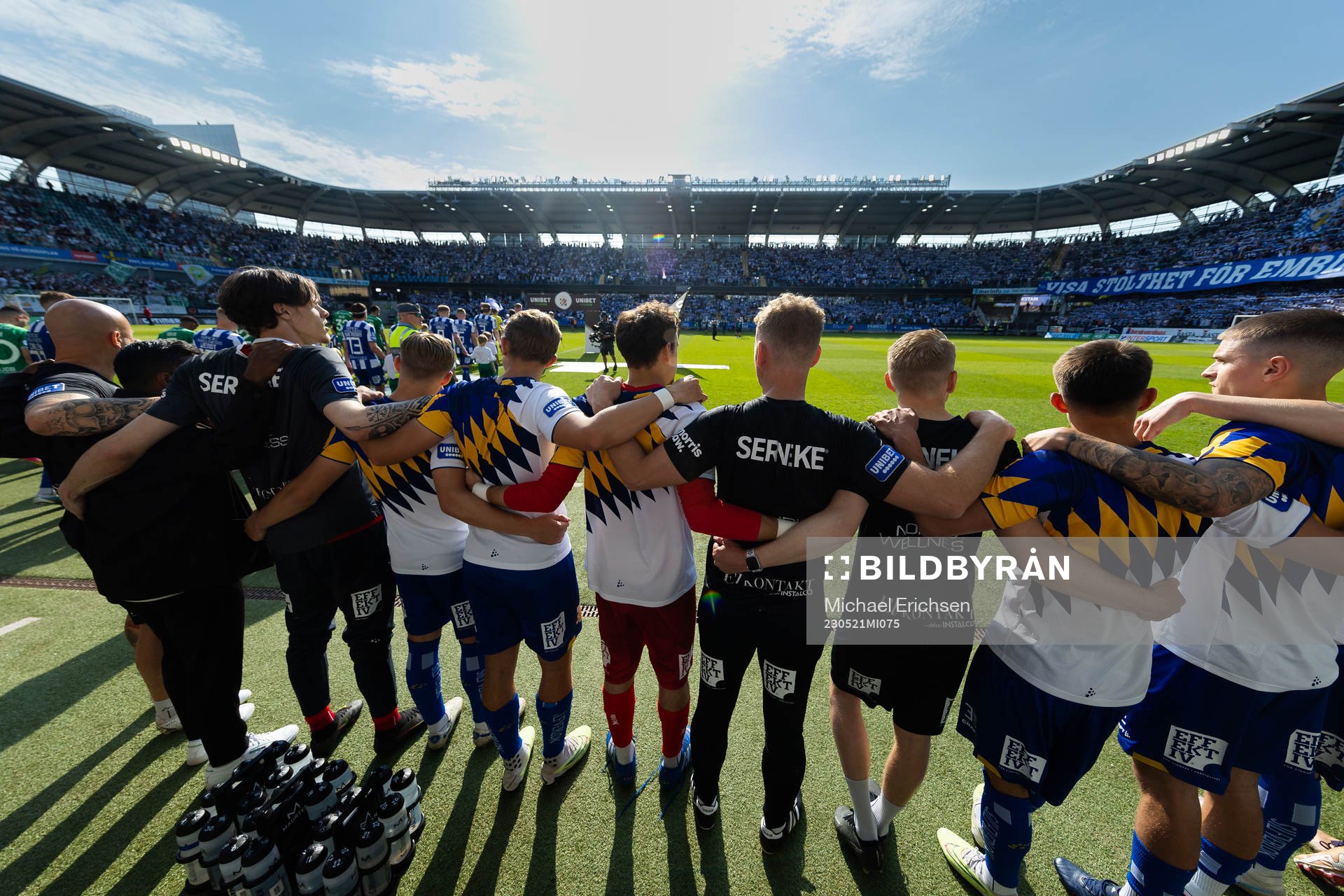 IFK Göteborgs bänk och ledare