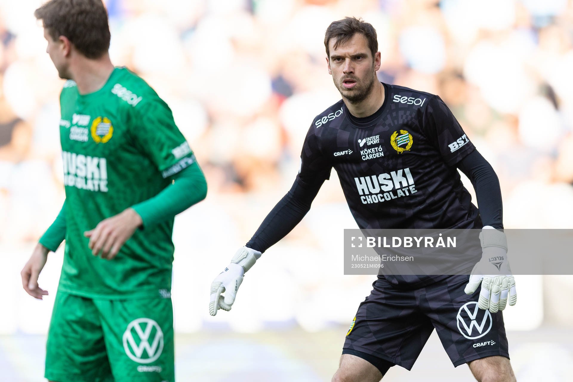 Hammarbys målvakt Davor Blazevic