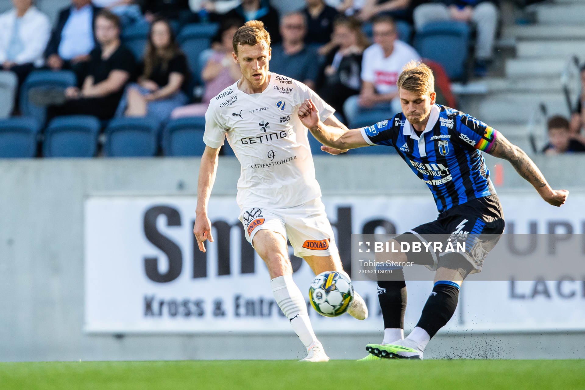 Halmstads Viktor Granath och Sirius Marcus Klingenberg