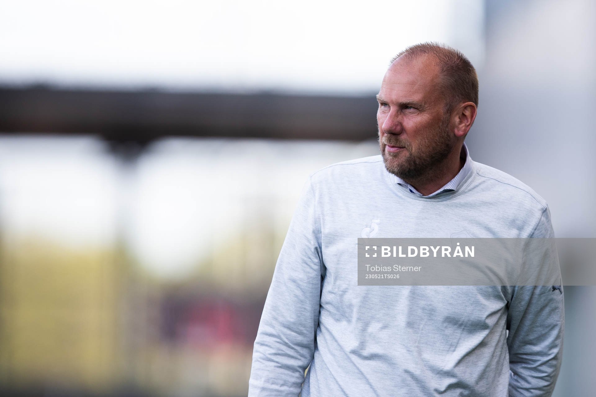 Halmstads tränare Magnus Haglund