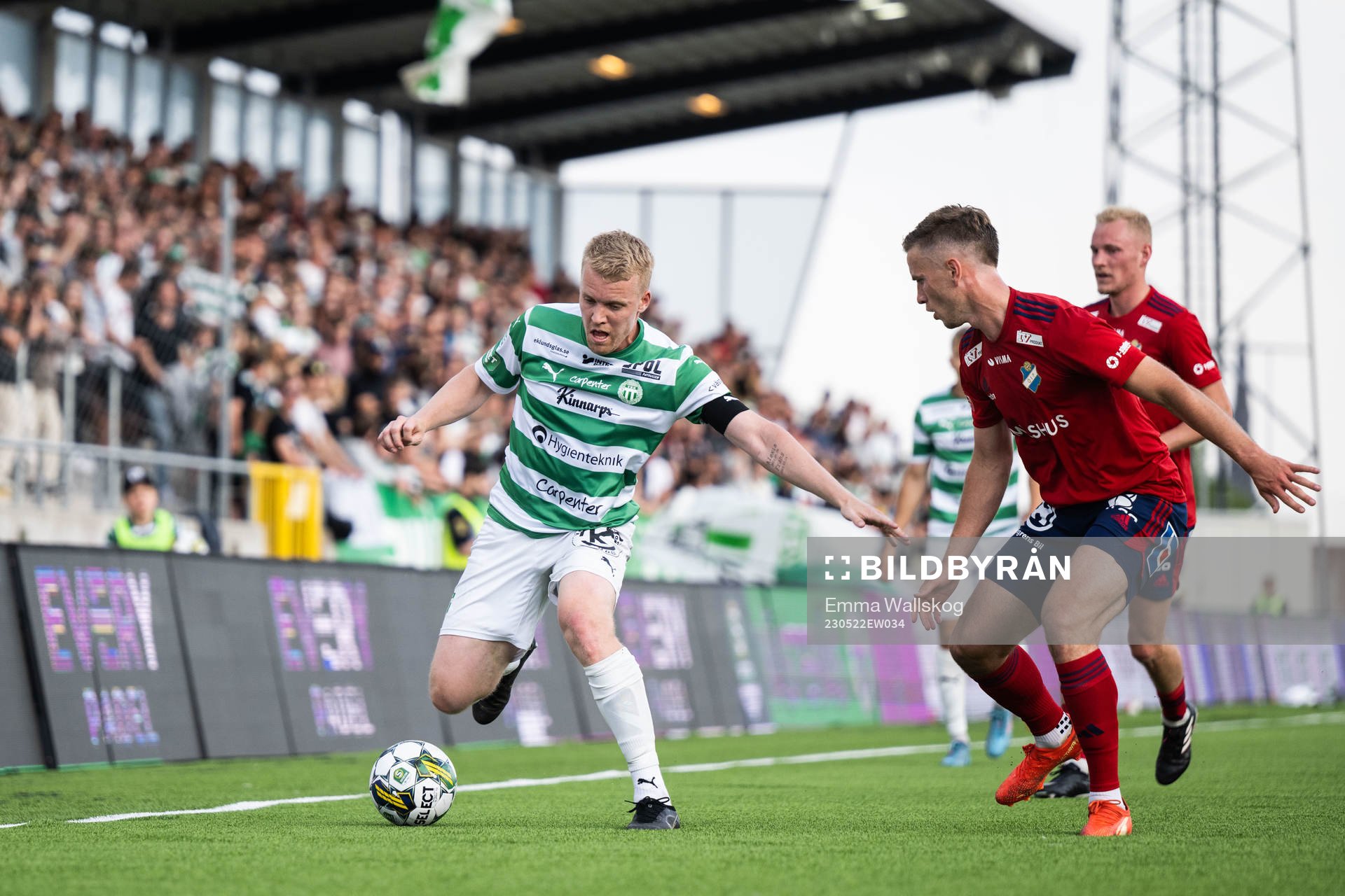 Västerås SKs Simon Johansson och Östers Runar Thor