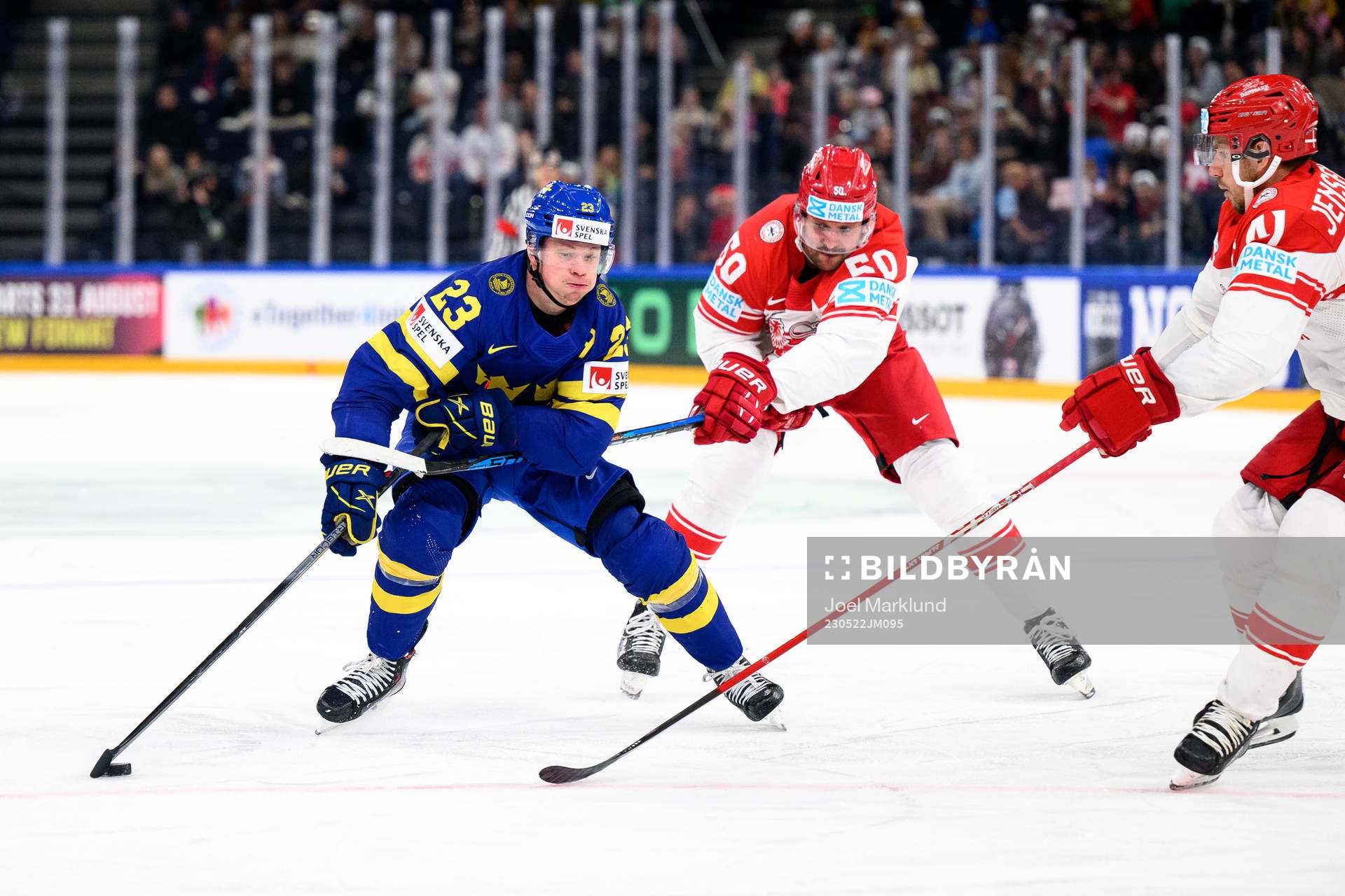 Lucas Raymond of Sweden and Mathias Bau