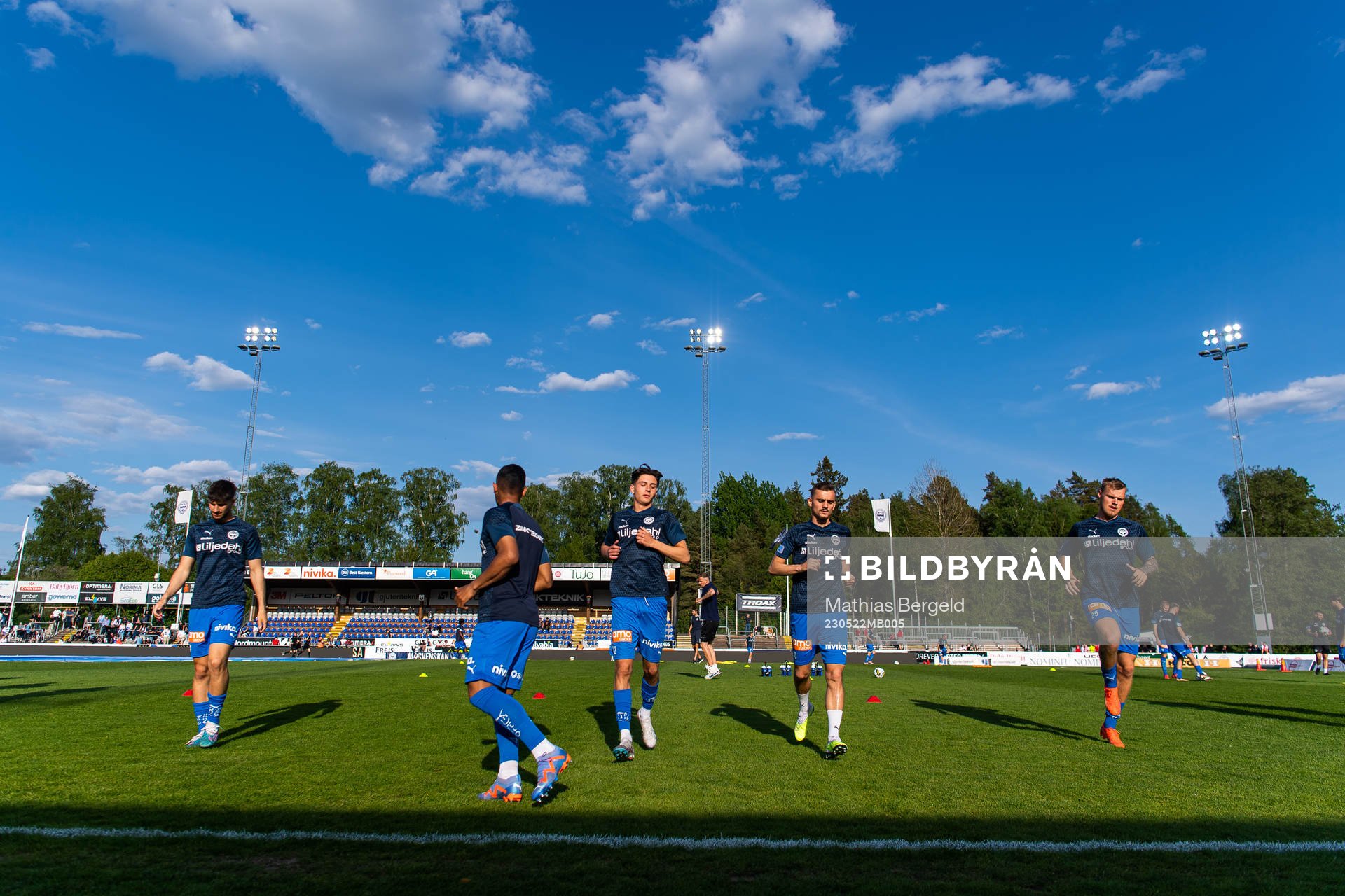 Värnamos Emin Grozdanic, Kenan Bilalovic, Ajdin Zeljkovic