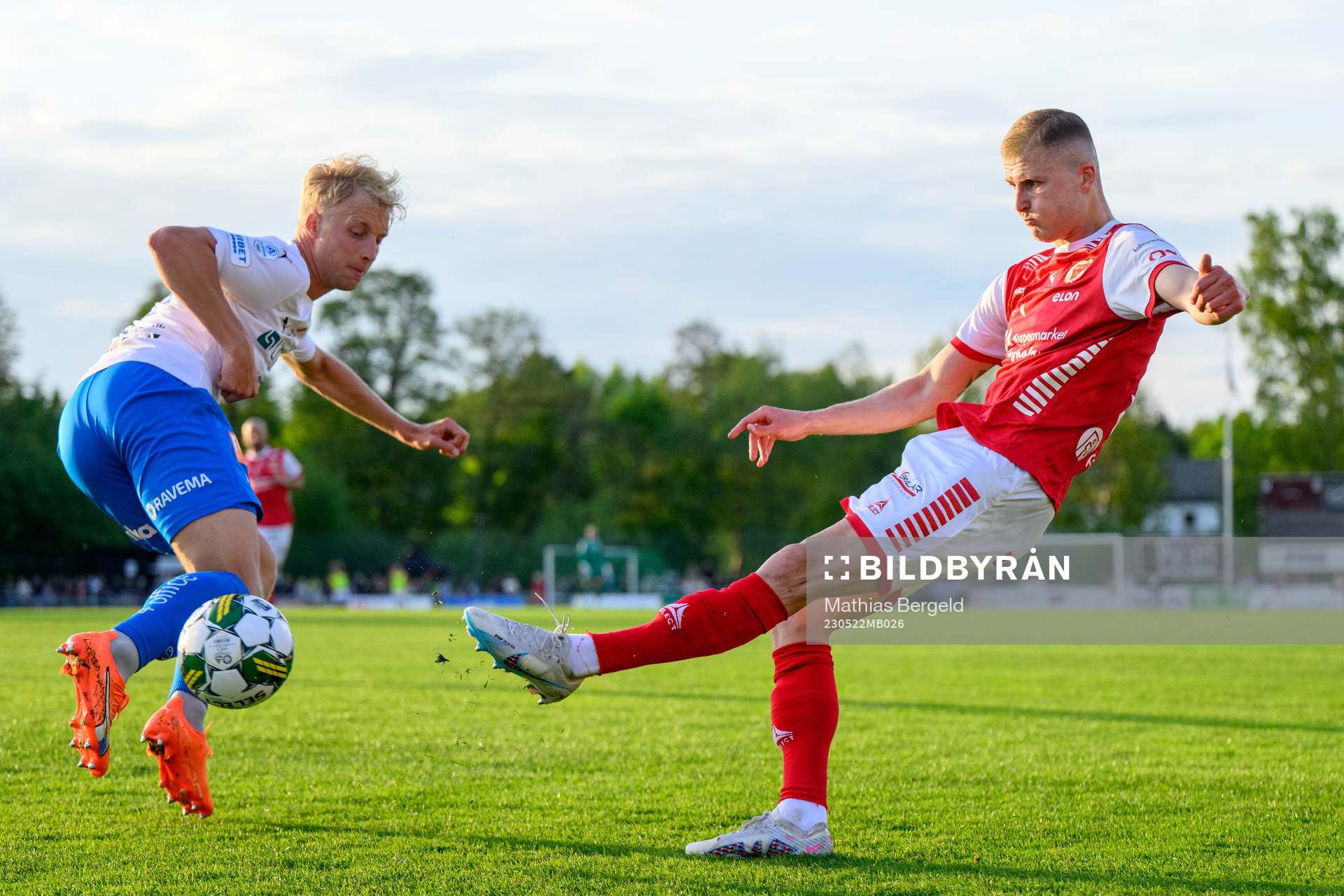 Värnamos Victor Larsson och Kalmars Rasmus Sjöstedt