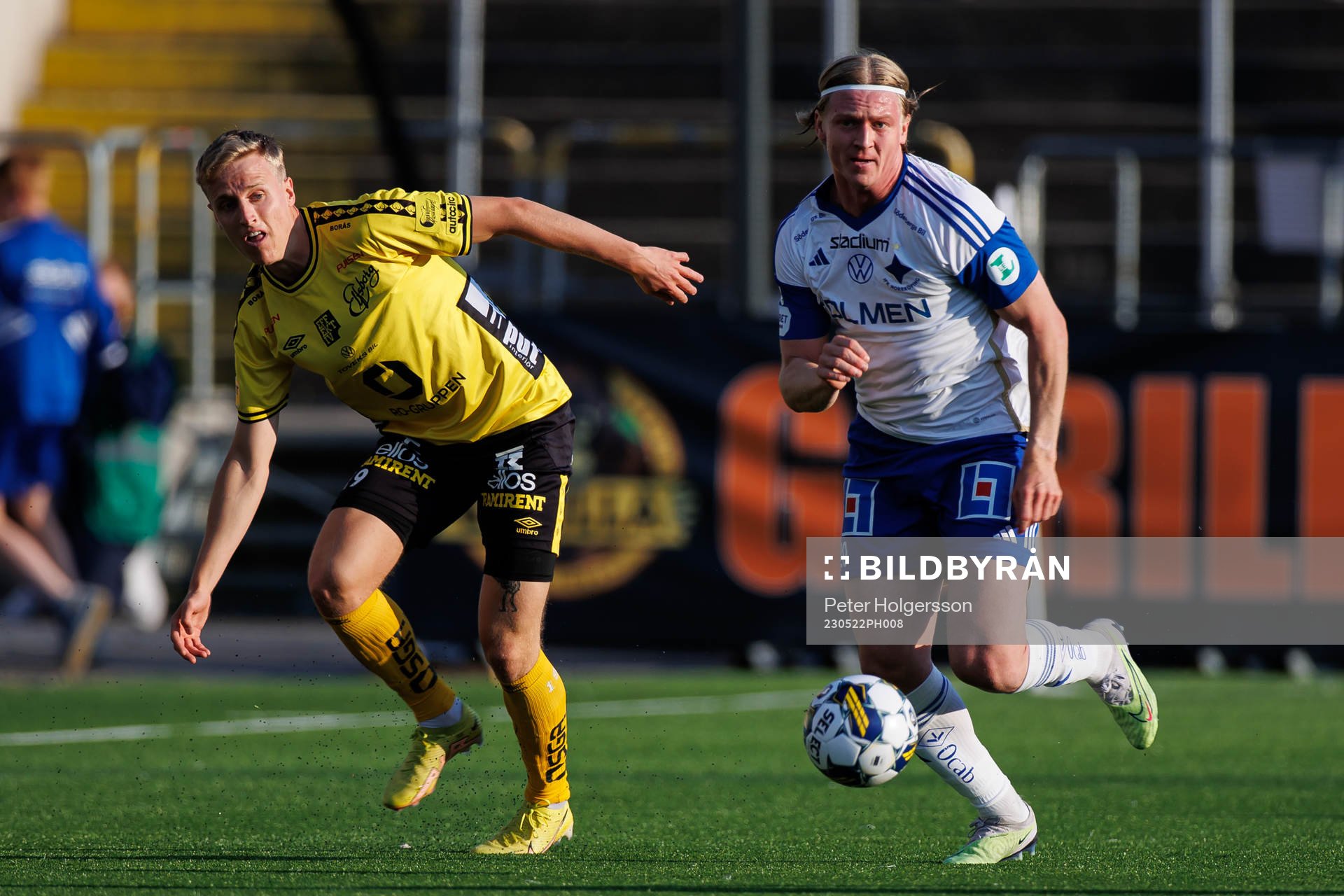 Elfsborgs Jeppe Møldrup Okkels och IFK Norrköpings Daniel