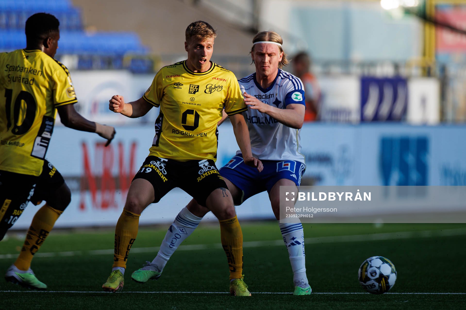 Elfsborgs Jeppe Møldrup Okkels och IFK Norrköpings Daniel