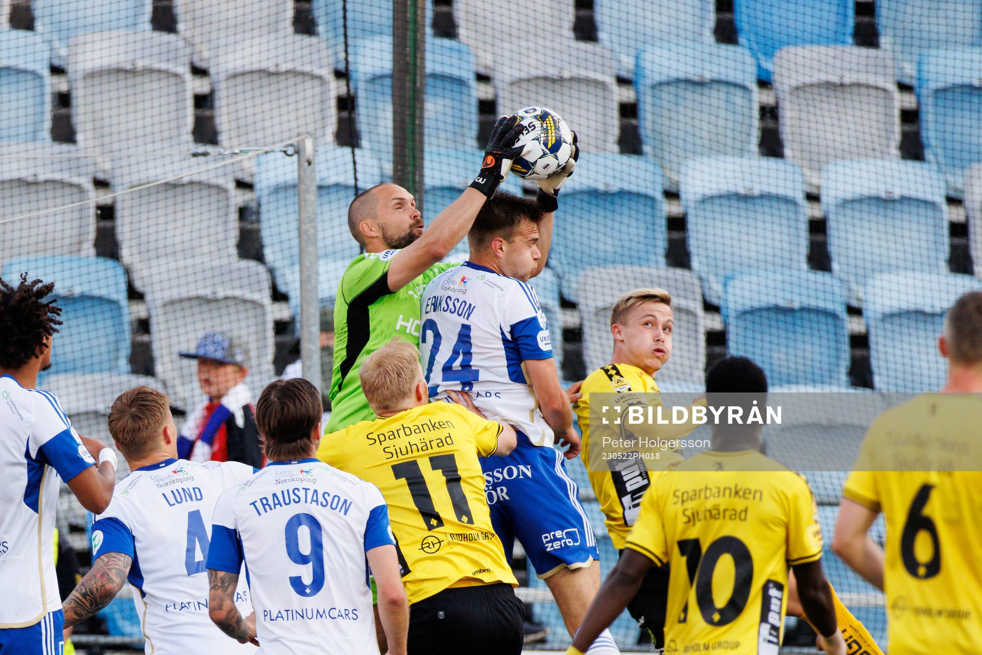 IFK Norrköpings målvakt Oscar Jansson