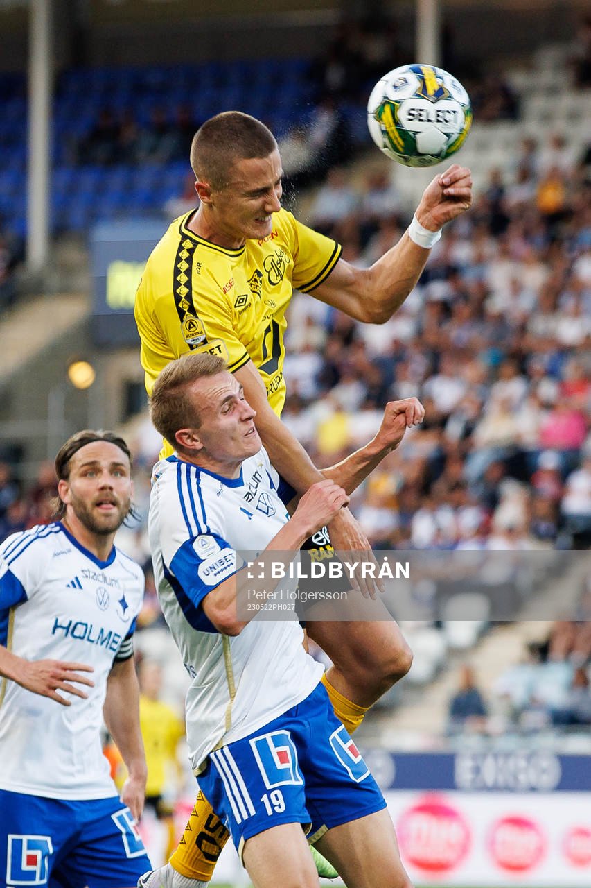 Elfsborgs Gustaf Lagerbielke och IFK Norrköpings Victor