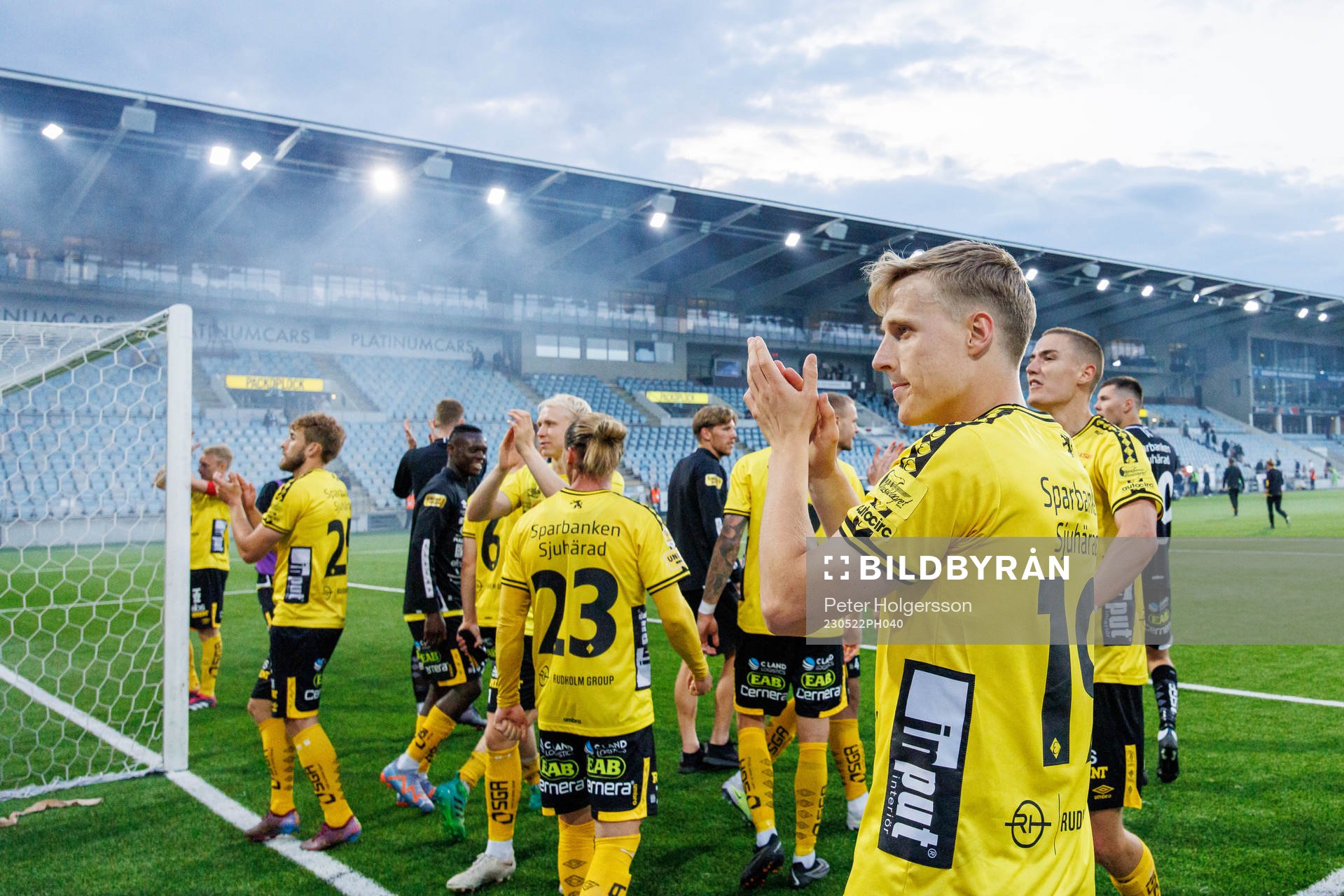 Elfsborgs Jeppe Møldrup Okkels jublar