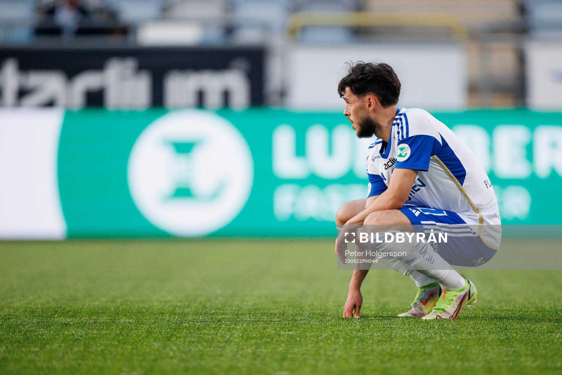 IFK Norrköpings Laorent Shabani deppar