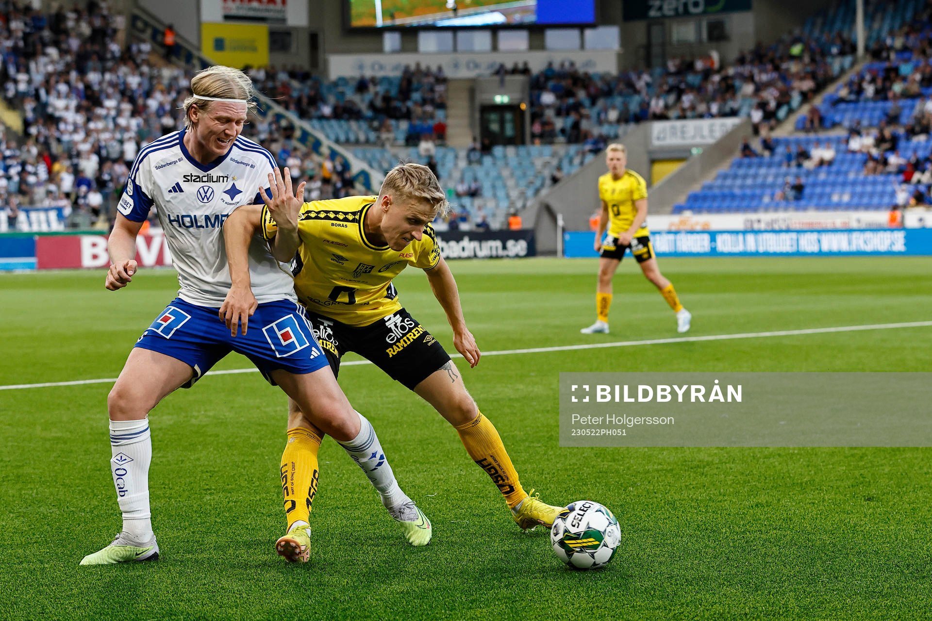 IFK Norrköpings Daniel Fritz Eid och Elfsborgs Jeppe