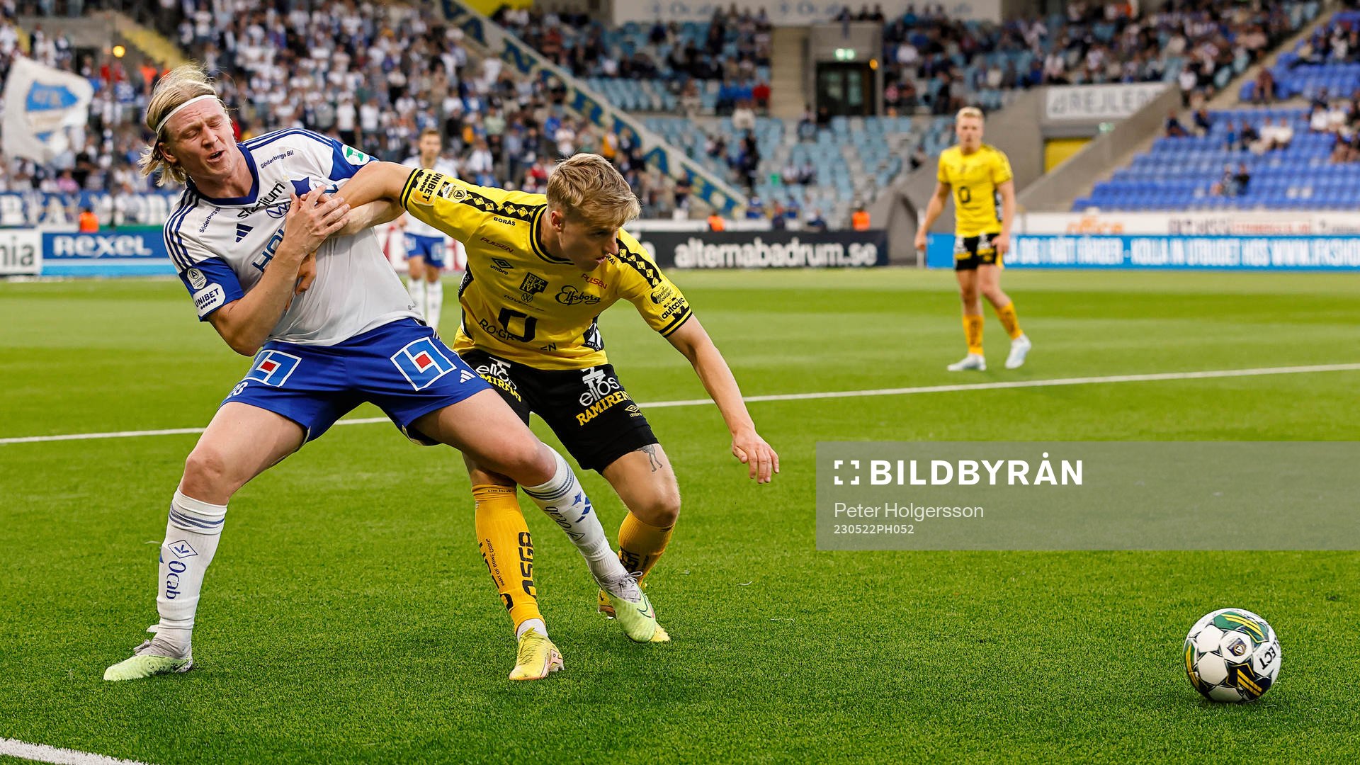 IFK Norrköpings Daniel Fritz Eid och Elfsborgs Jeppe