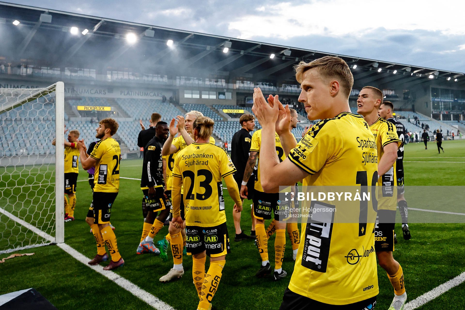 Elfsborgs Jeppe Møldrup Okkels jublar