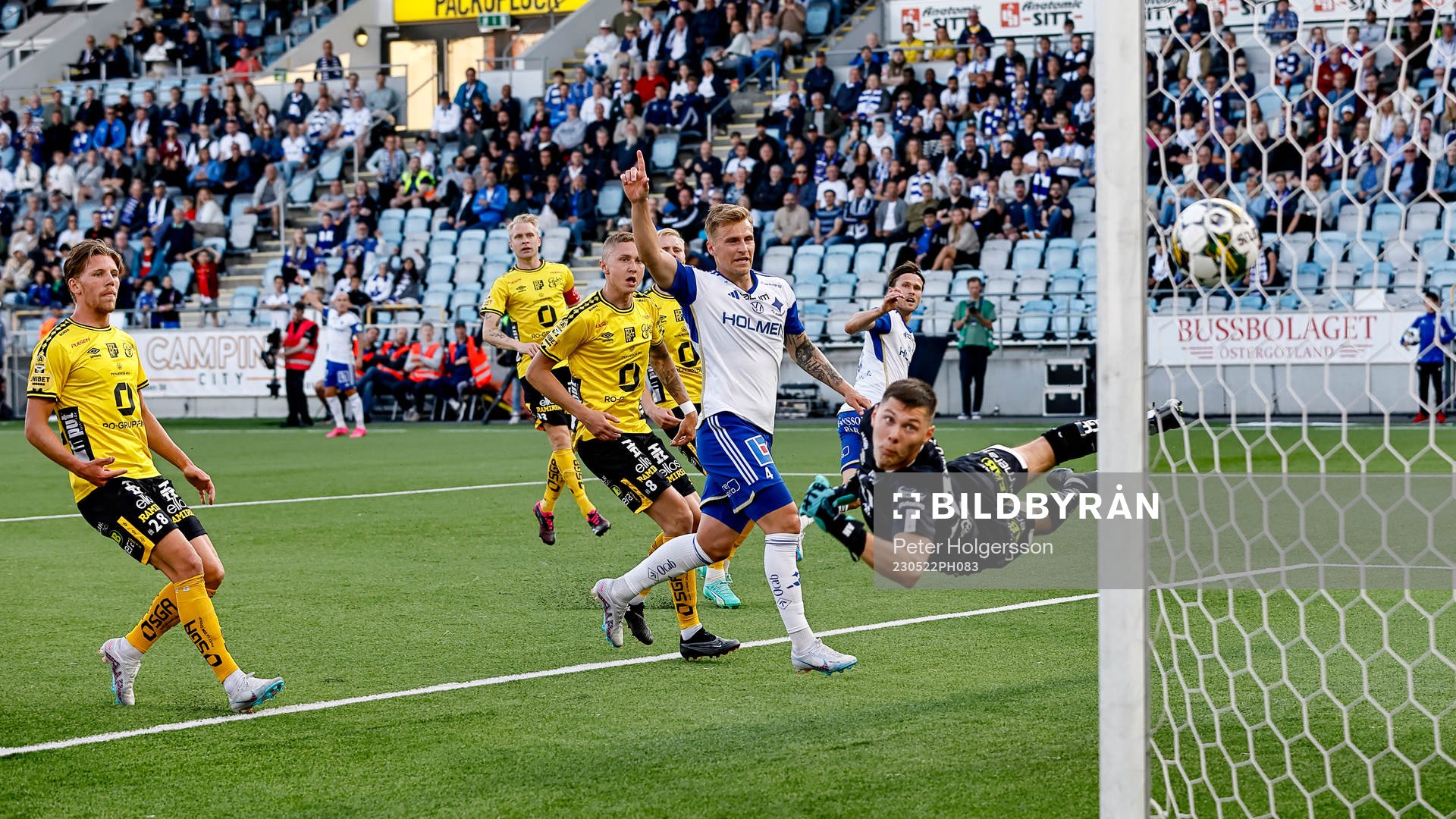 IFK Norrköpings Marco Lund Nielsen jublar