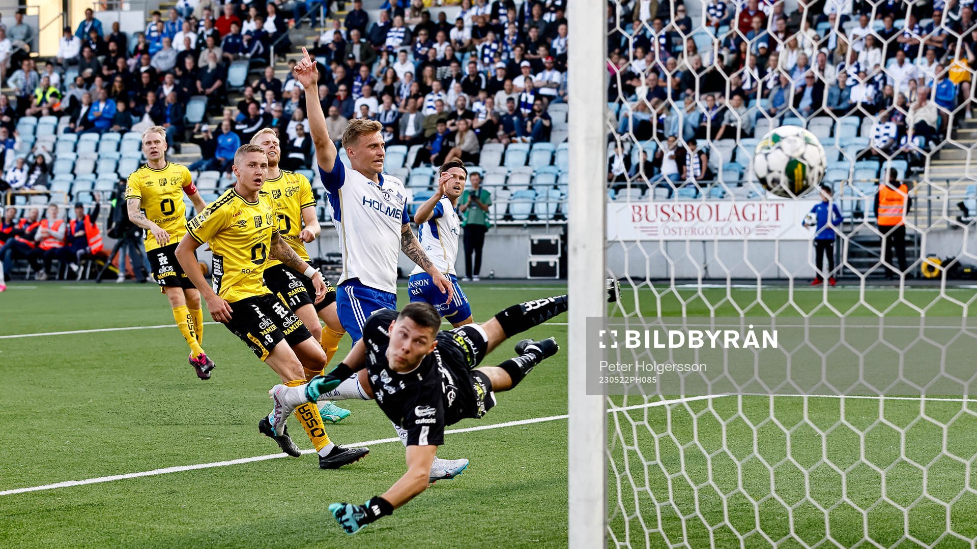 IFK Norrköpings Marco Lund Nielsen jublar