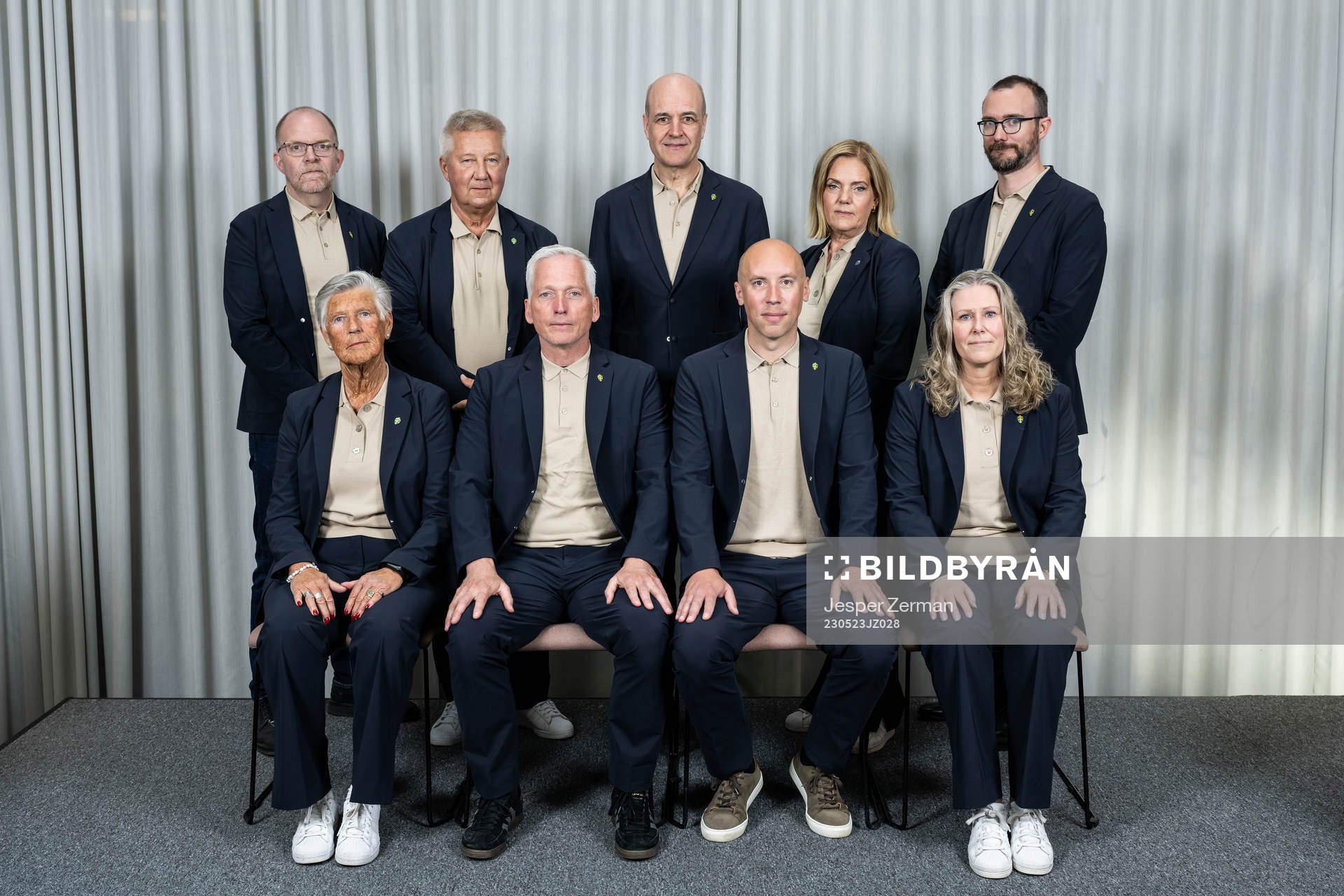 s förbundsstyrelse bestående av Anders Billström, Bert