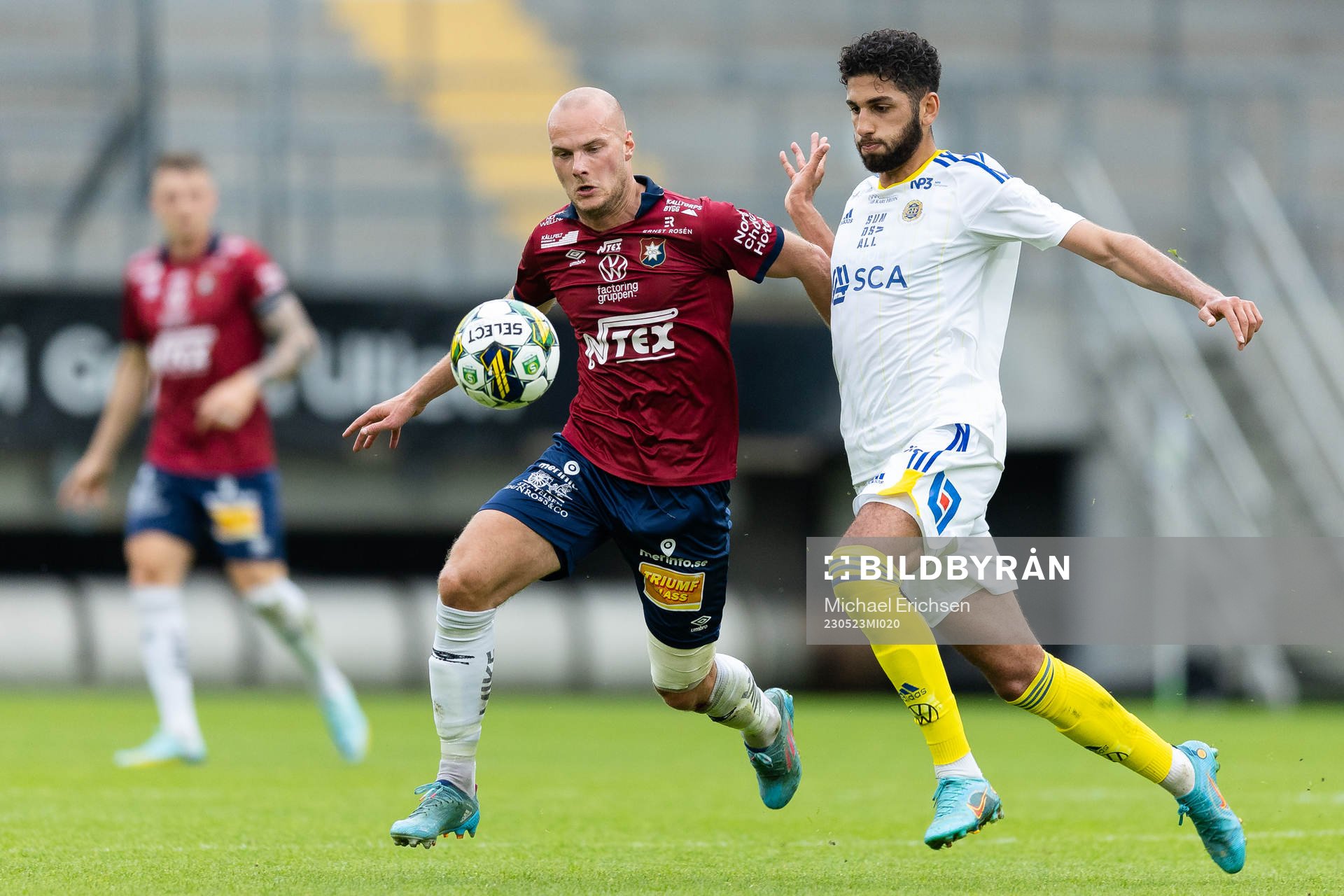 Örgrytes Jonathan Drott och GIF Sundsvalls Paya Pichkah