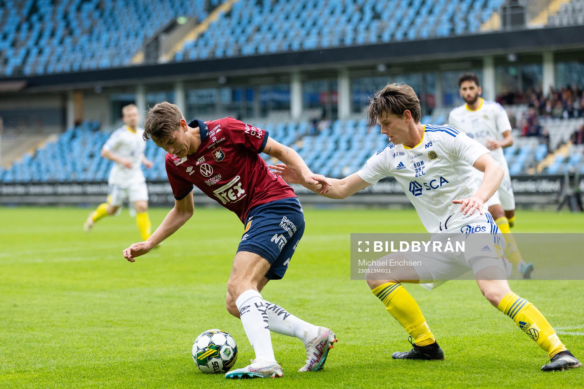 Örgrytes Noah Christoffersson och GIF Sundsvalls Teodor