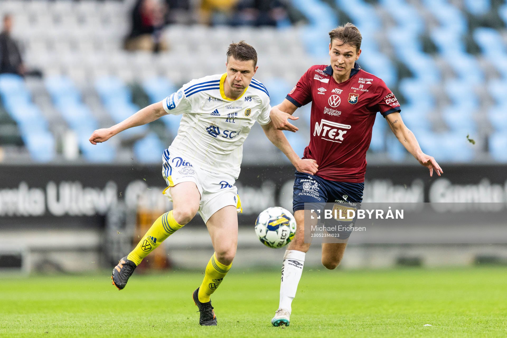 GIF Sundsvalls Fredrik Lundgren och Örgrytes Noah