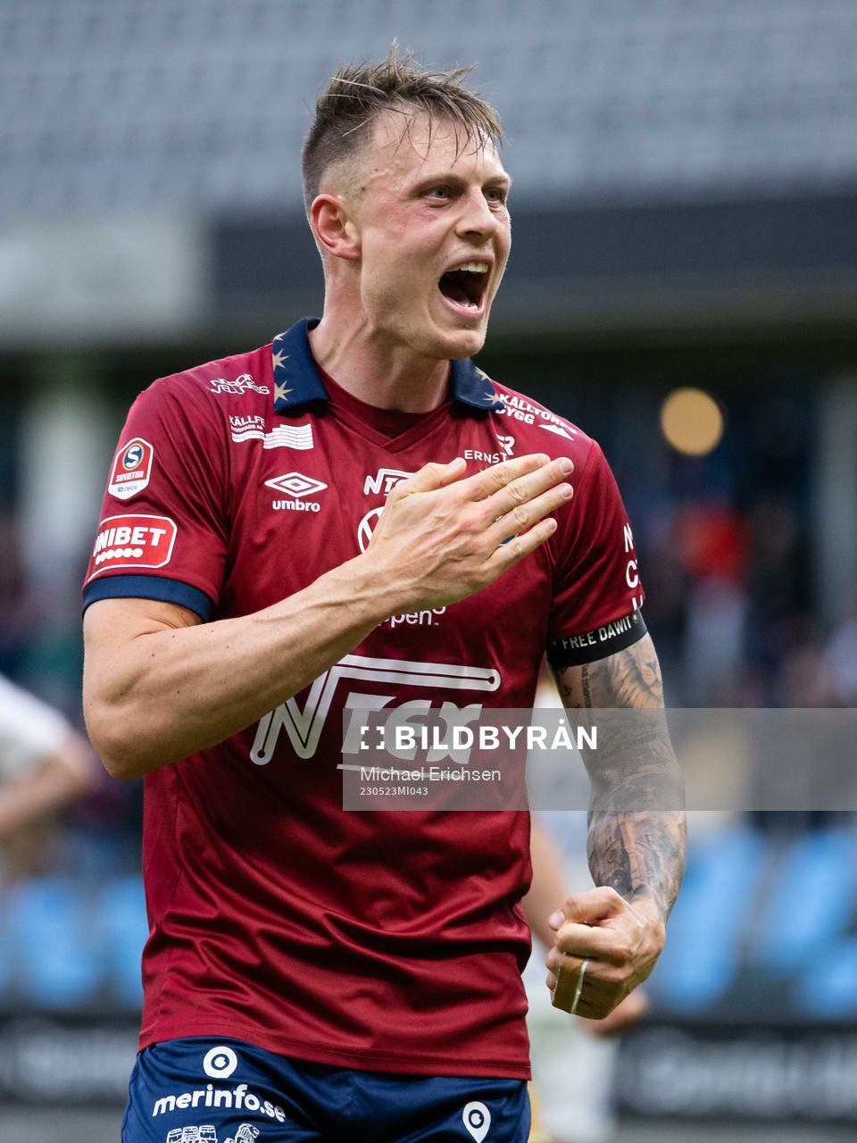Örgrytes Marcus Haglind Sangre jublar