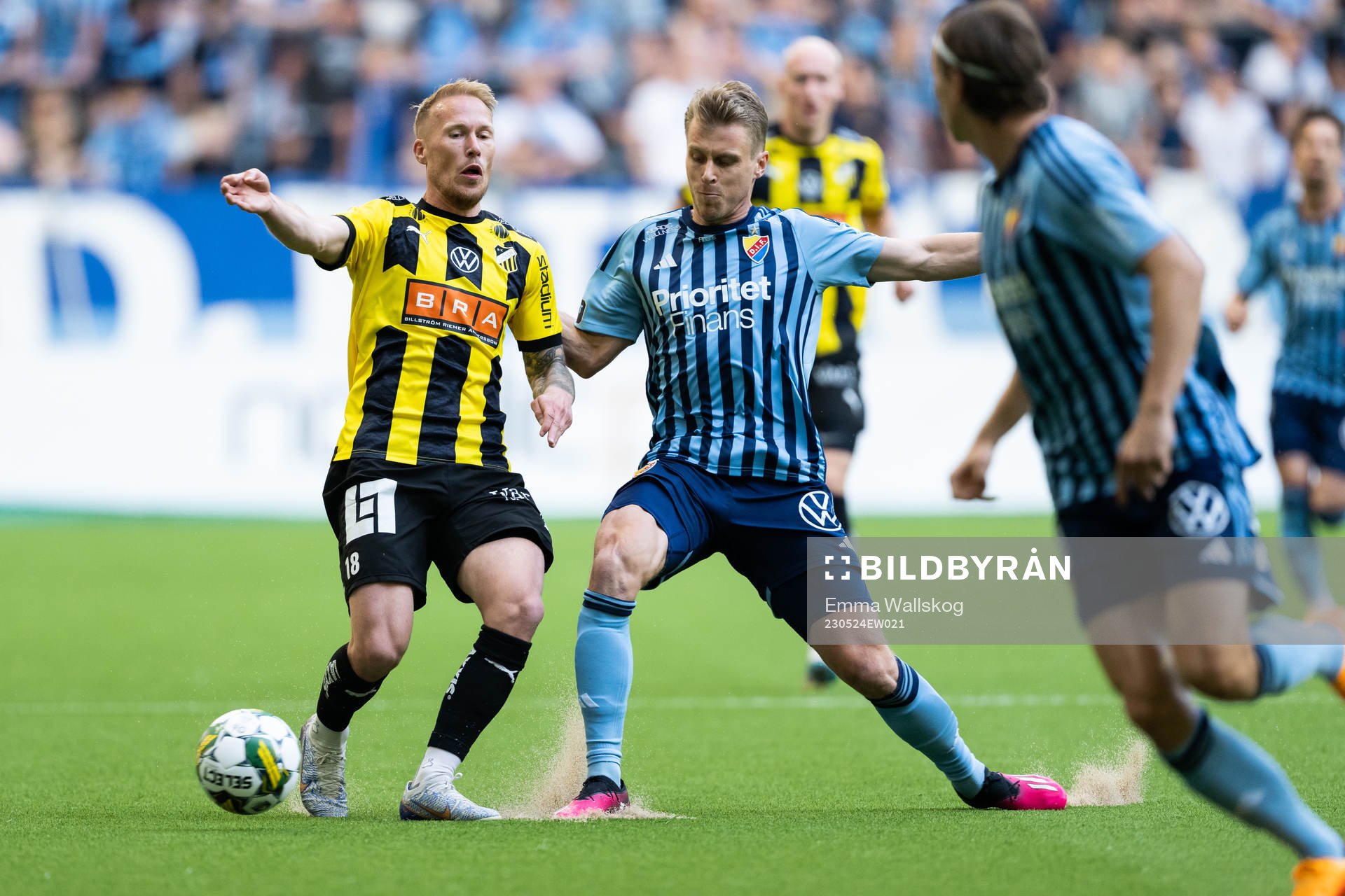 Häckens Mikkel Rygaard Jensen och Djurgårdens Rasmus