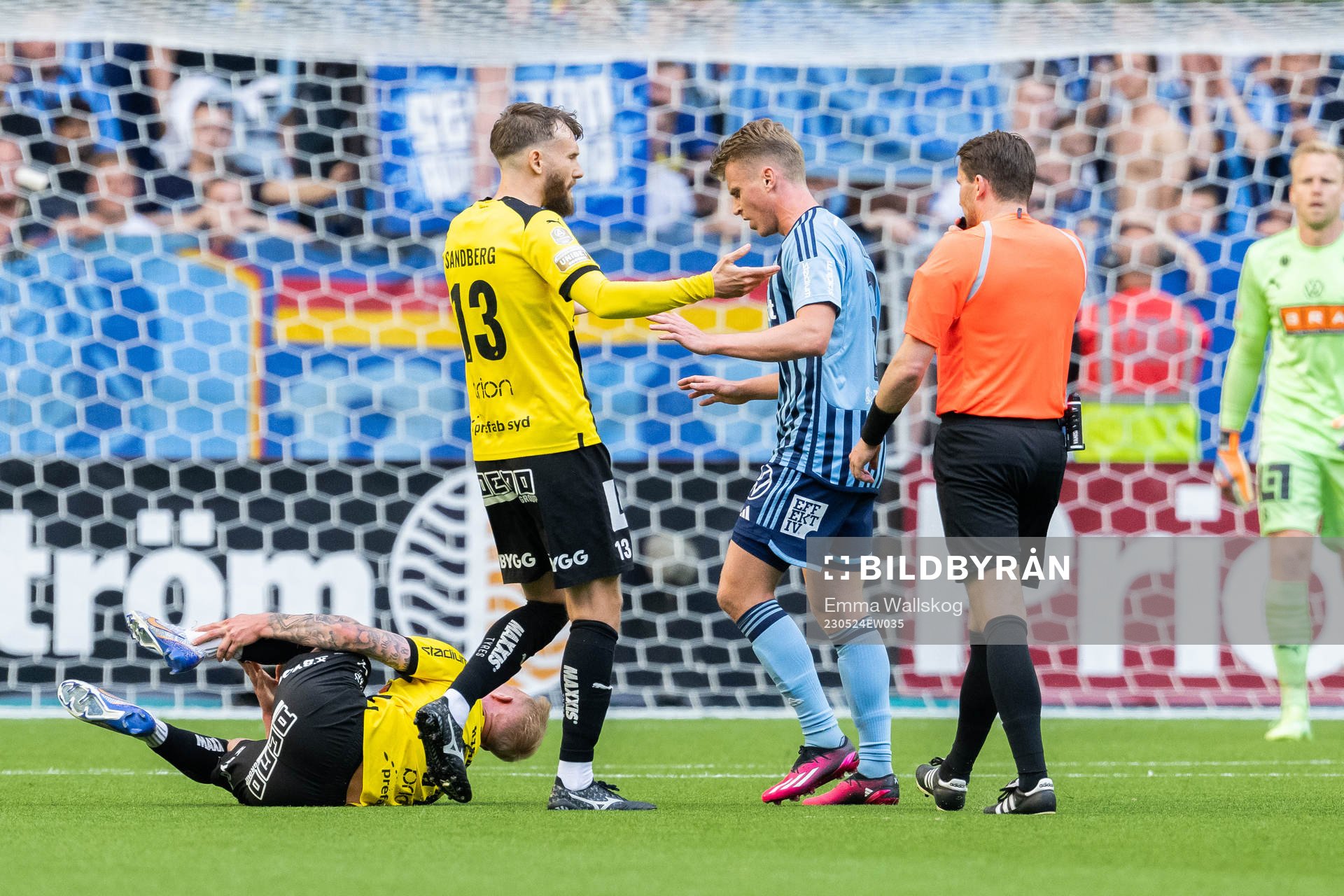 Häckens Mikkel Rygaard Jensen, Simon Sandberg och