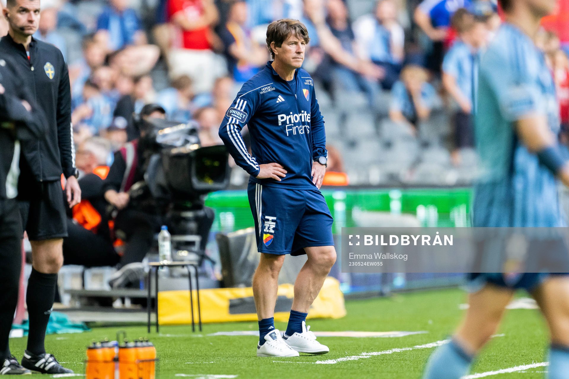 Djurgårdens tränare Thomas Lagerlöf