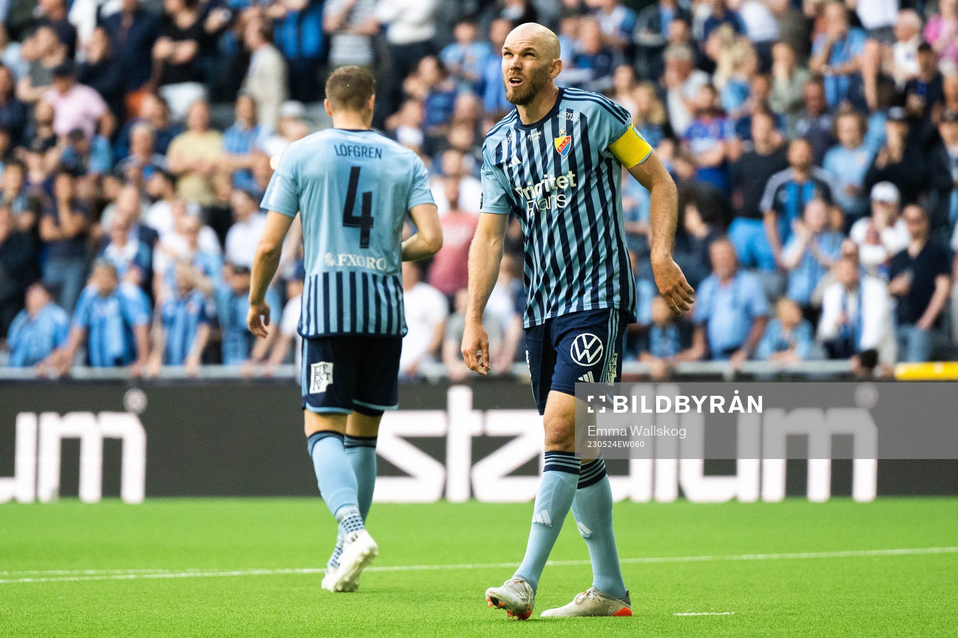Djurgårdens Marcus Danielson deppar