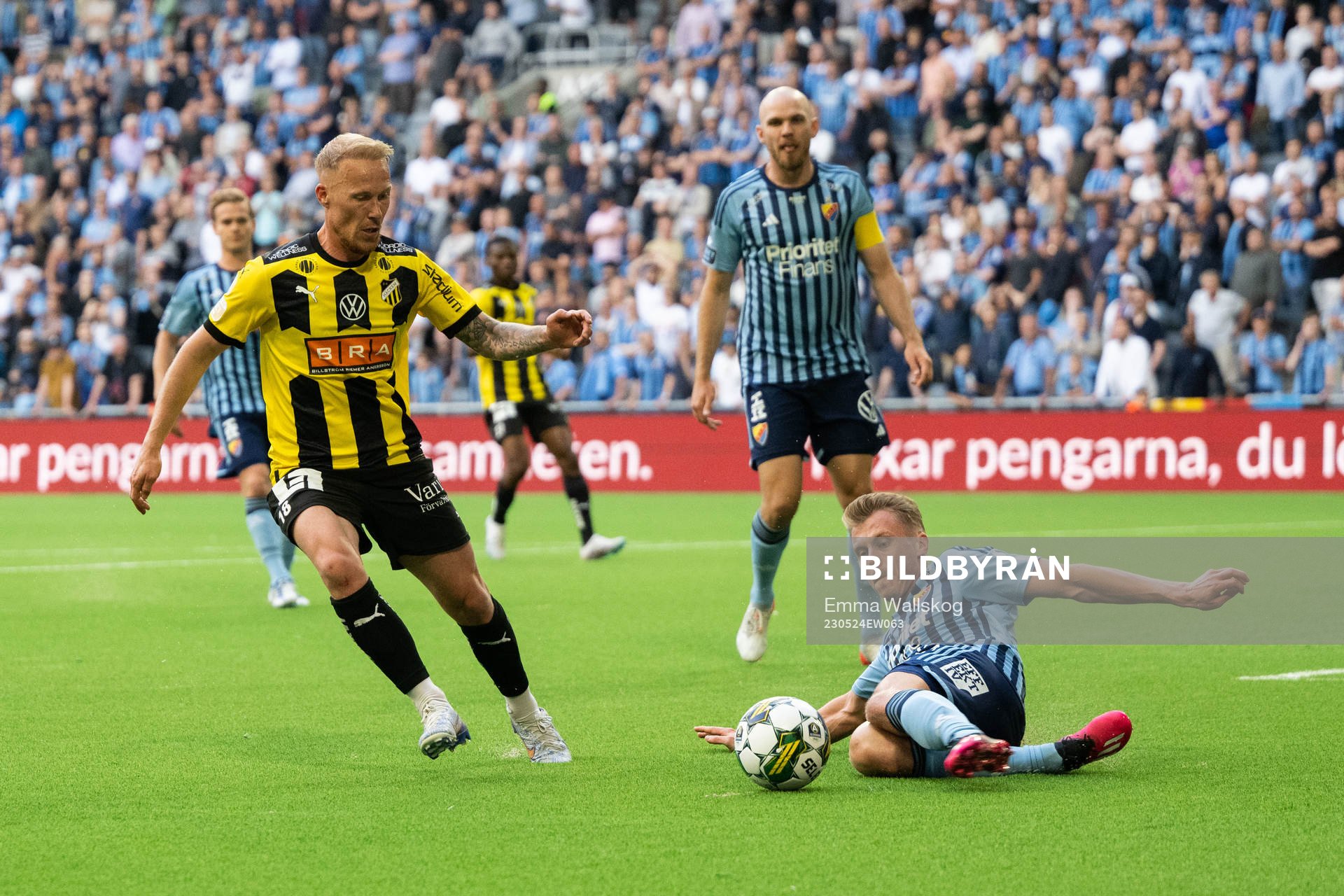 Häckens Mikkel Rygaard Jensen och Djurgårdens Rasmus