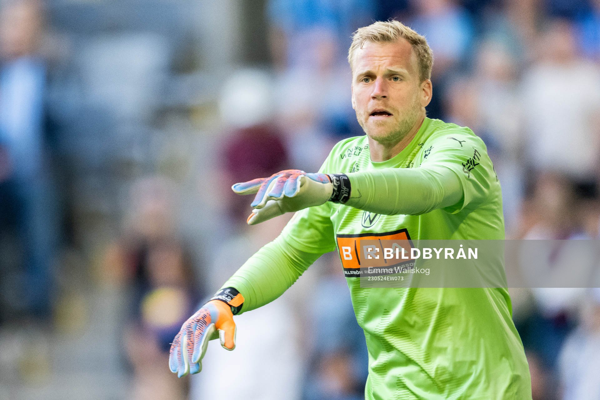 Häckens målvakt Peter Abrahamsson