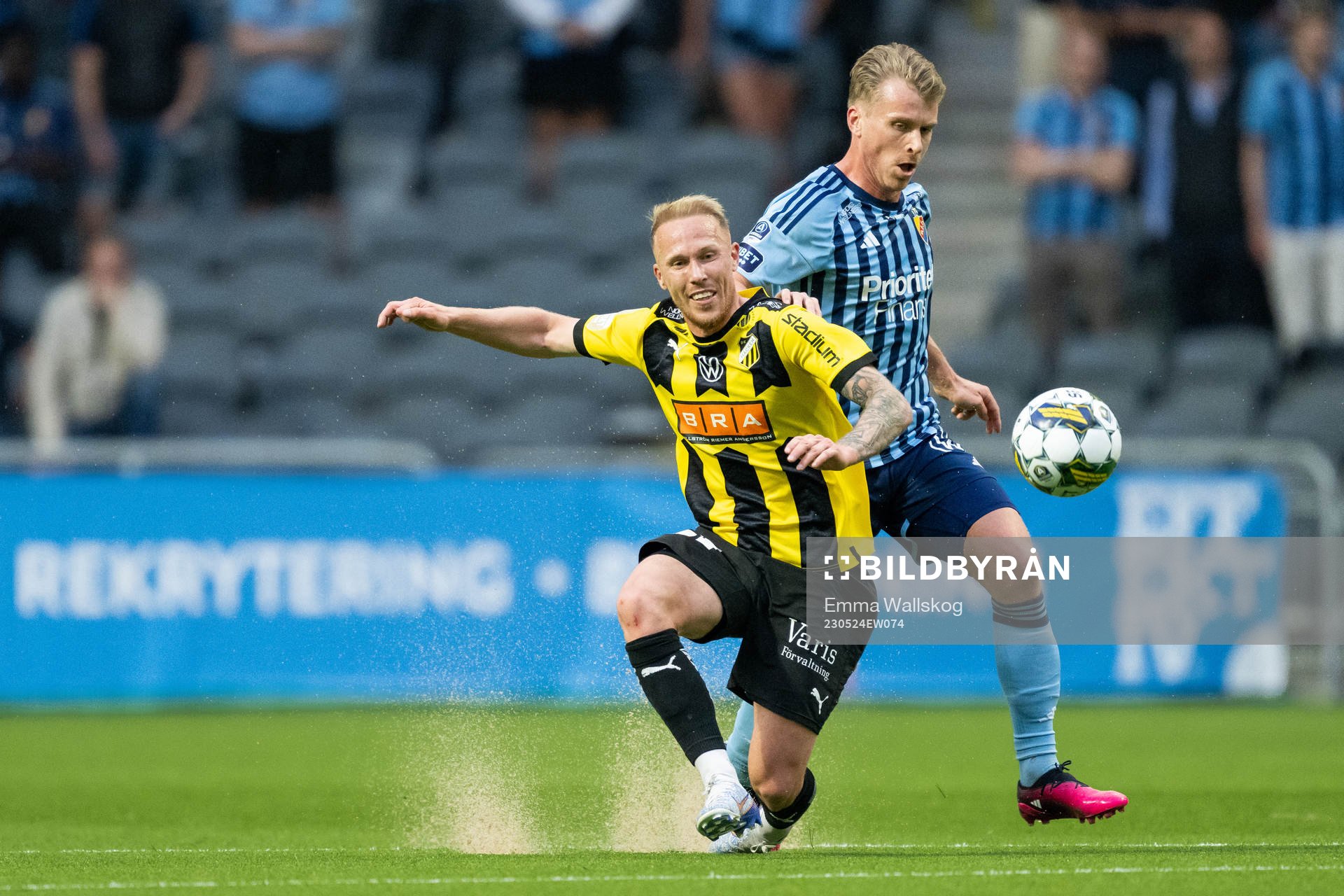Häckens Mikkel Rygaard Jensen och Djurgårdens Rasmus