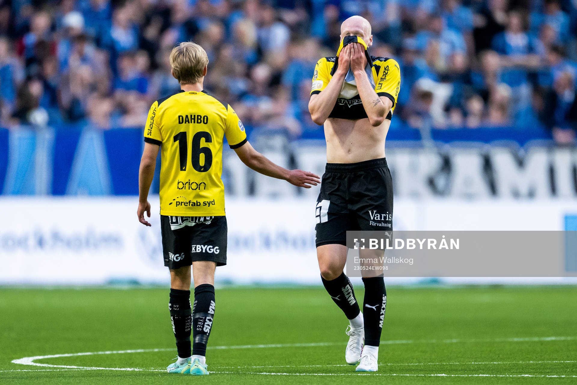 Häckens Valgeir Fridriksson deppar