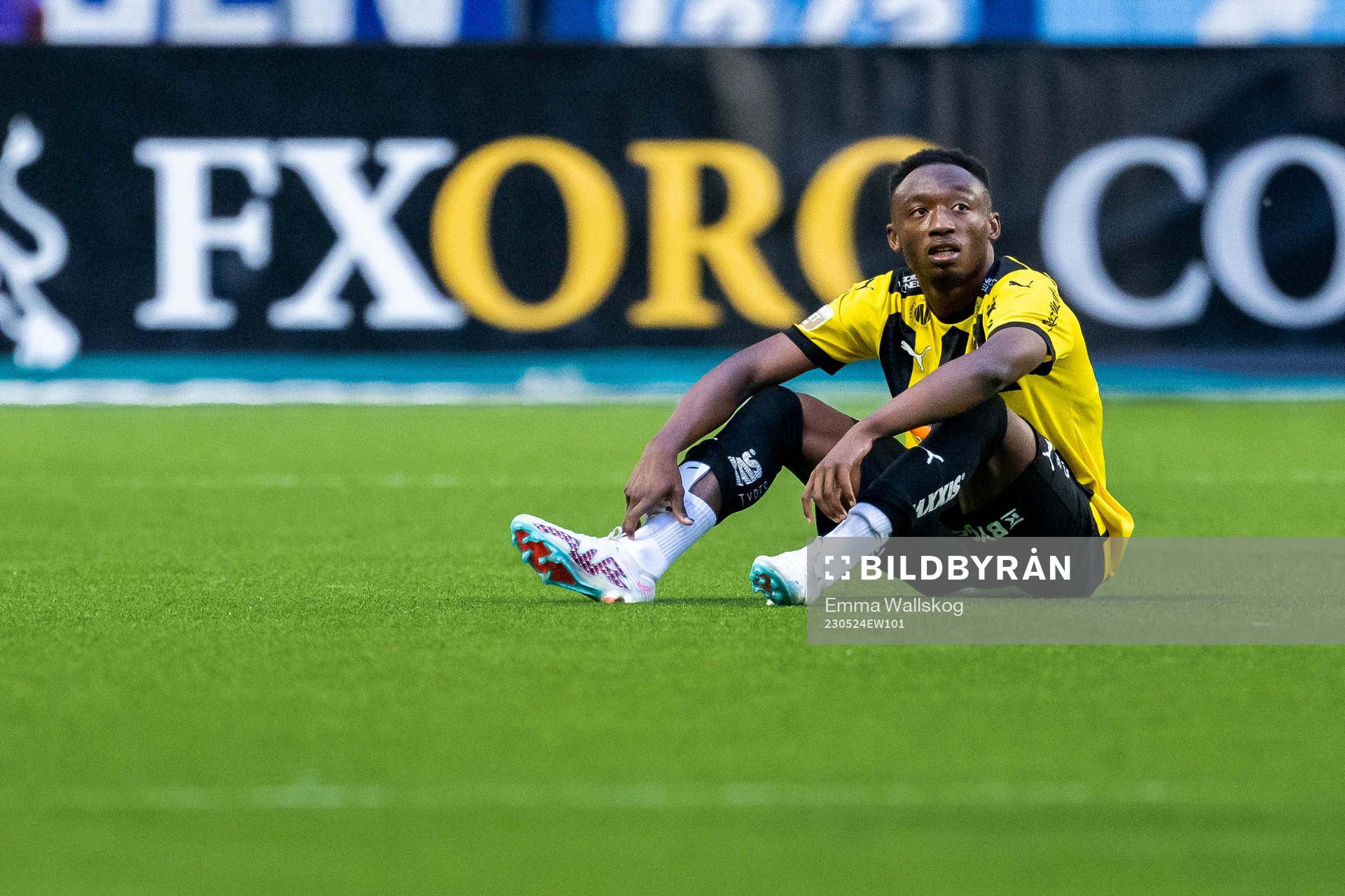 Häckens Benie Adama Traore deppar