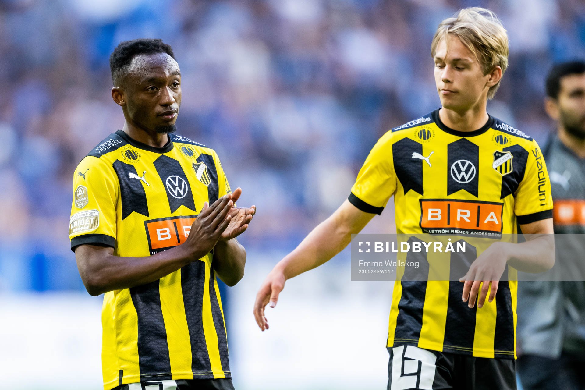 Häckens Benie Adama Traore deppar