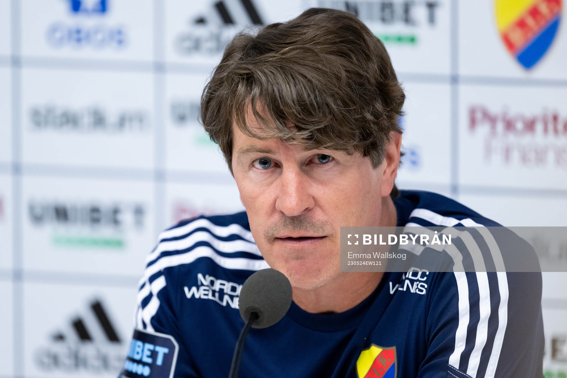 Djurgårdens tränare Thomas Lagerlöf
