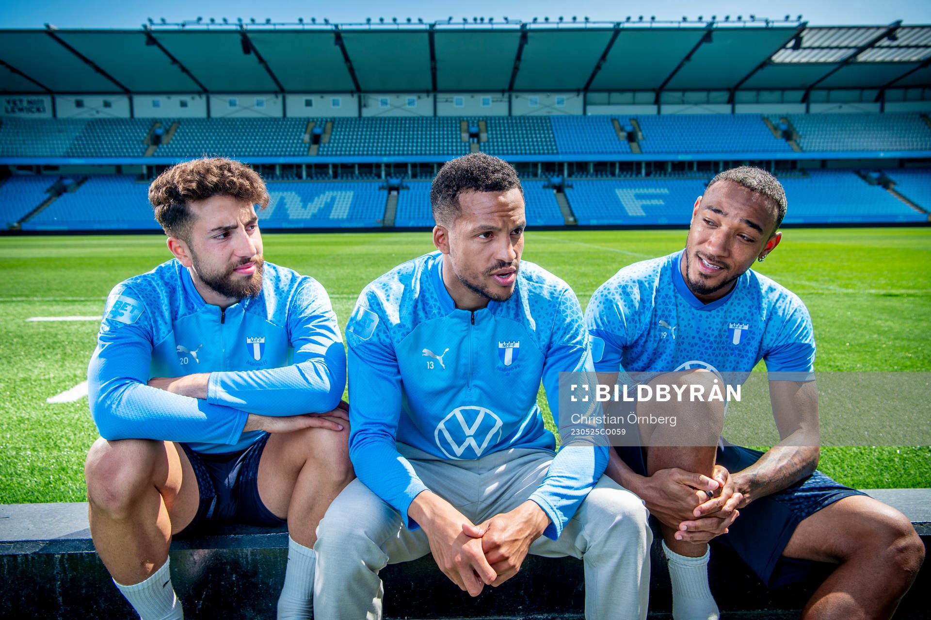 Malmö FFs vänsterfotad spelare Moustafa Zeidan, Martin